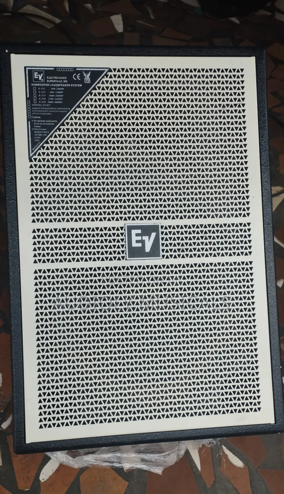 Ev Short Range Speakers 1pair