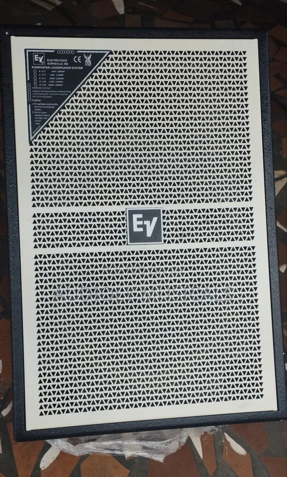Ev Short Range Speakers 1pair