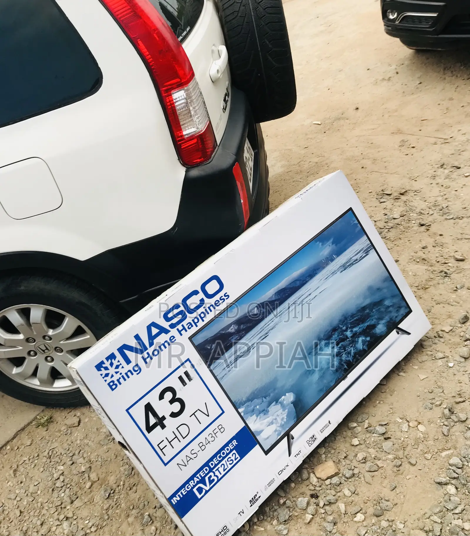 Sleek Nasco 43 Inch Full HD Digital Satellite Television.