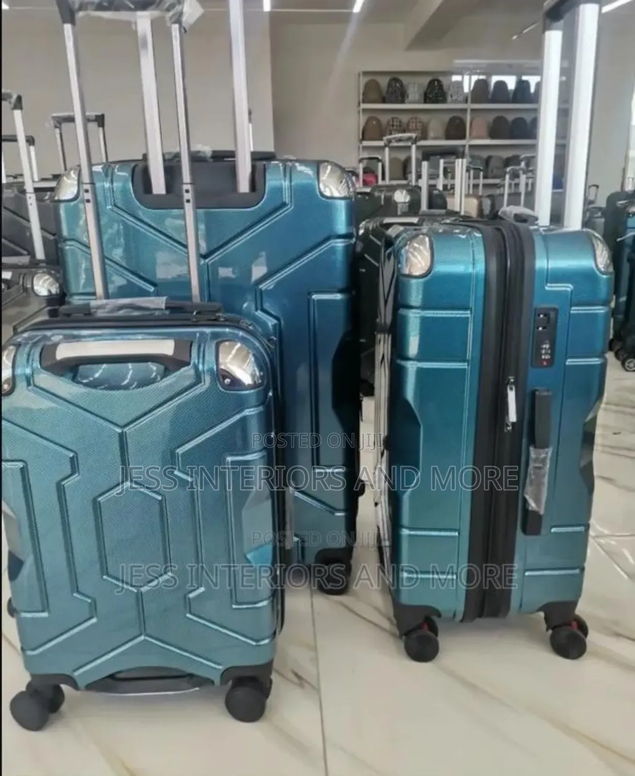 3-Piece Luggage Sets
(Blue)