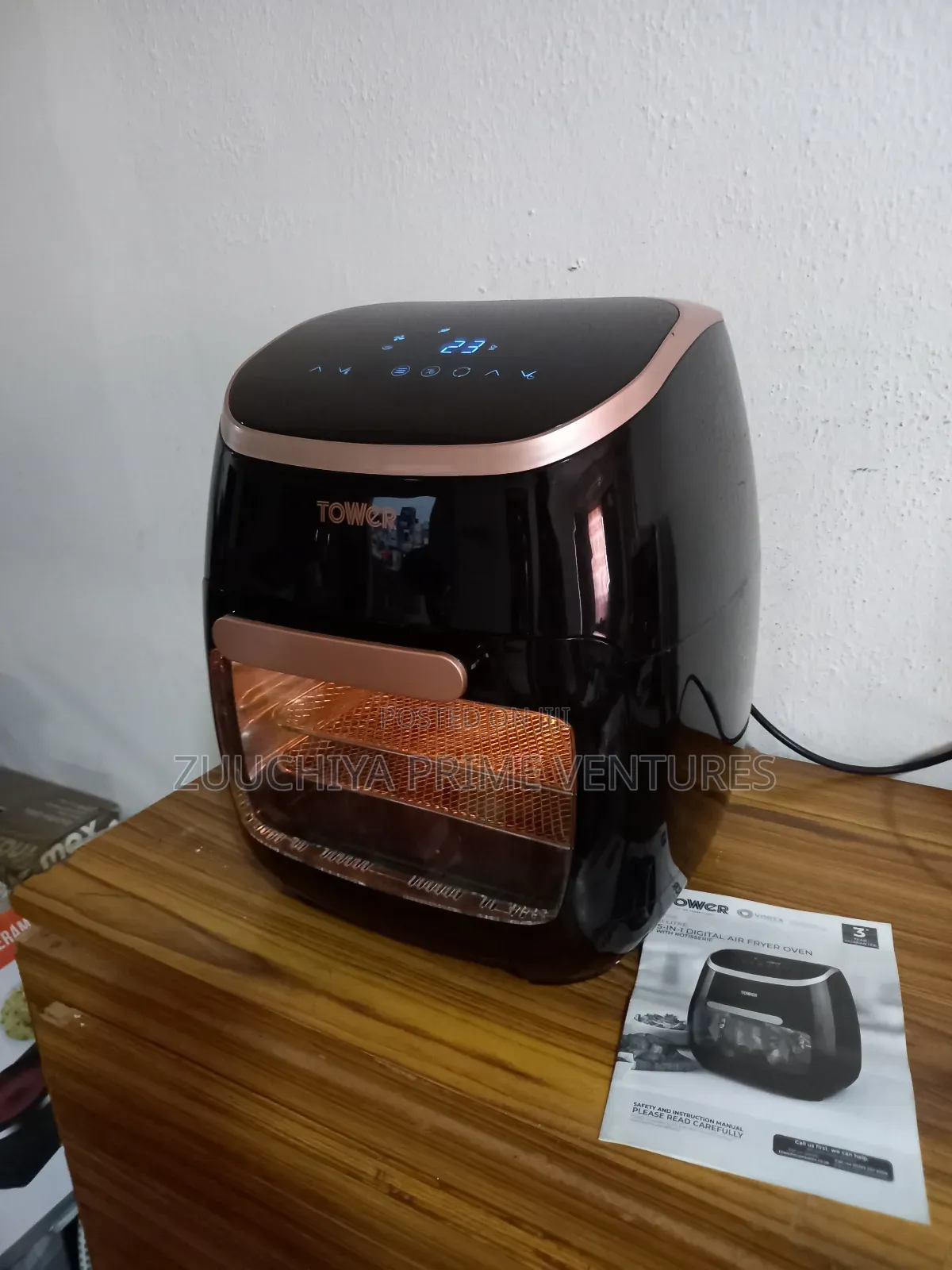 11.L Tower 5 in 1 Digital Oven Air Fryer From Uk 