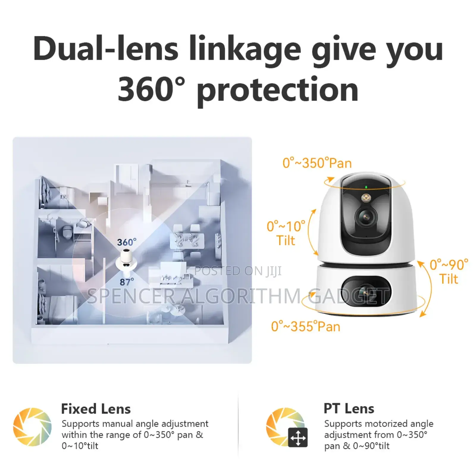 Imou Ranger Security Camera Dual Lens 10mp