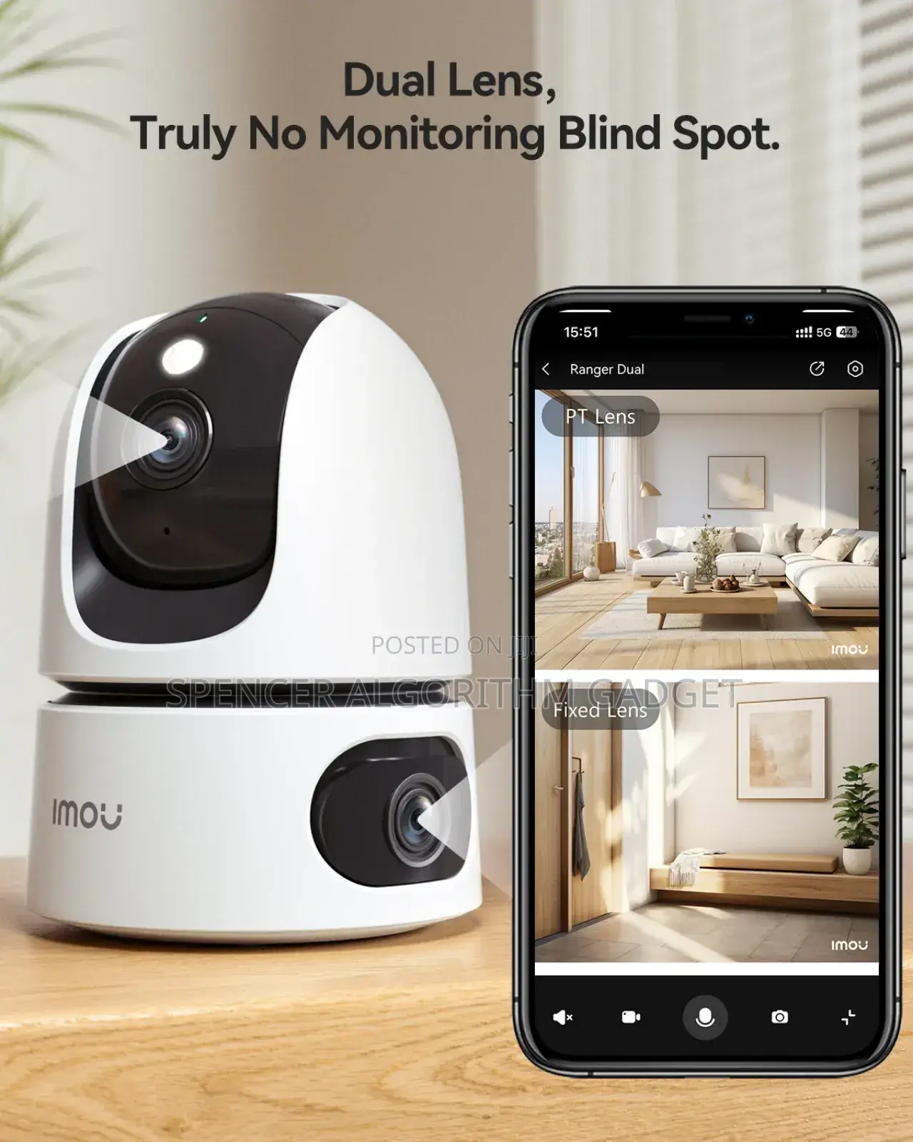 Imou Ranger Security Camera Dual Lens 10mp
