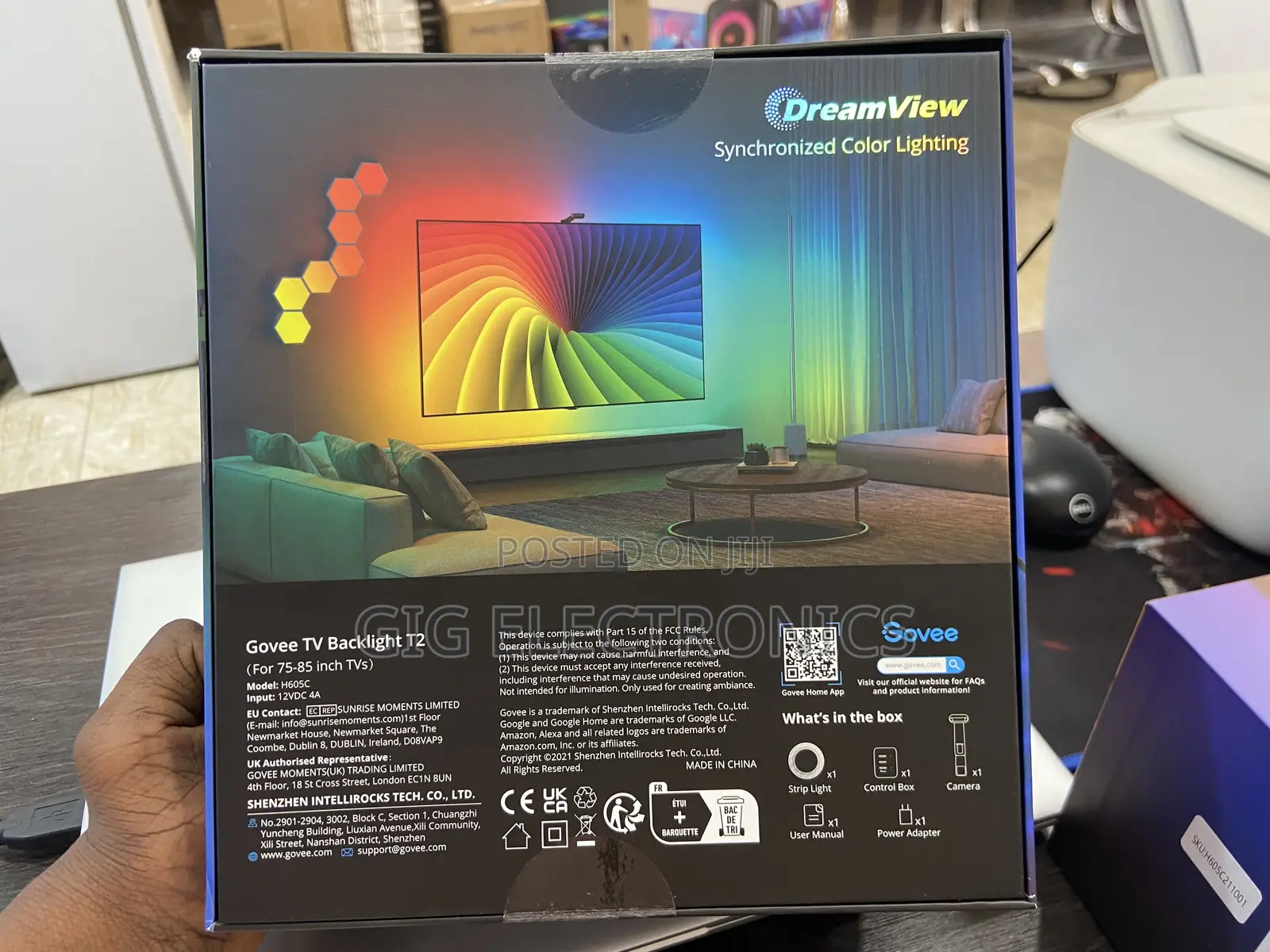 Govee TV Backlight T2 With Dual Cameras (75~85 Inch Tvs)