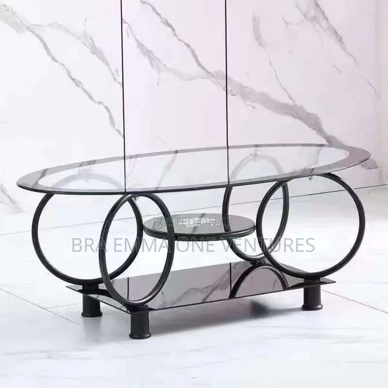 Imported Tempered Glass Center Table