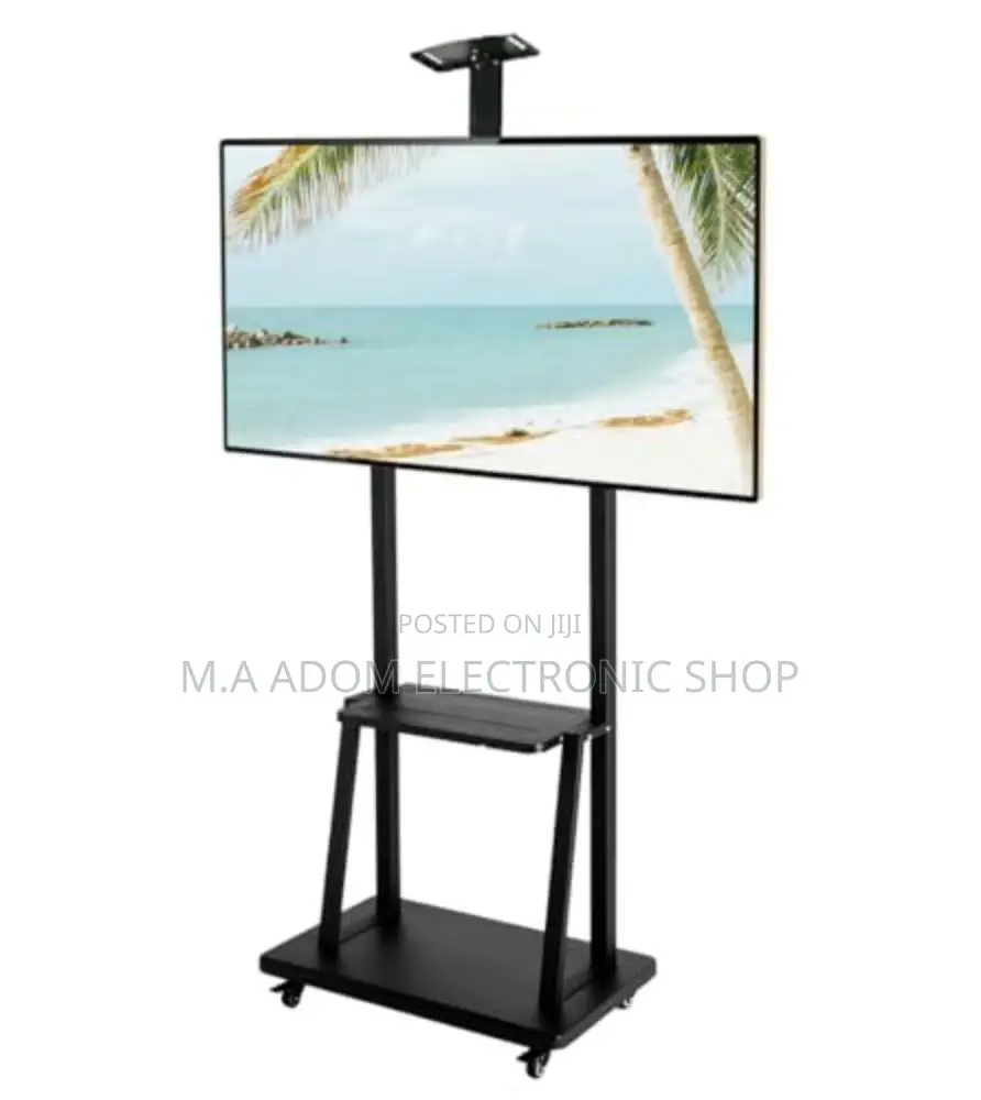 Free Standing Mobile Tv Stand 60”-100”
