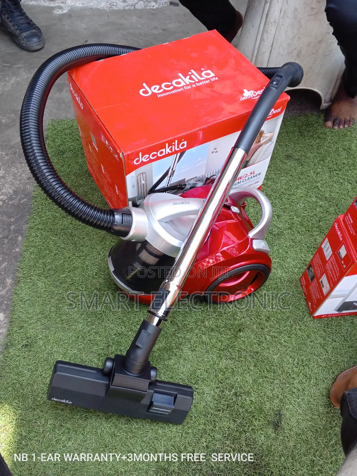 Decakila Vacuum Cleaner Vacuum Cleaner 2.5L CEVC003R 1600W