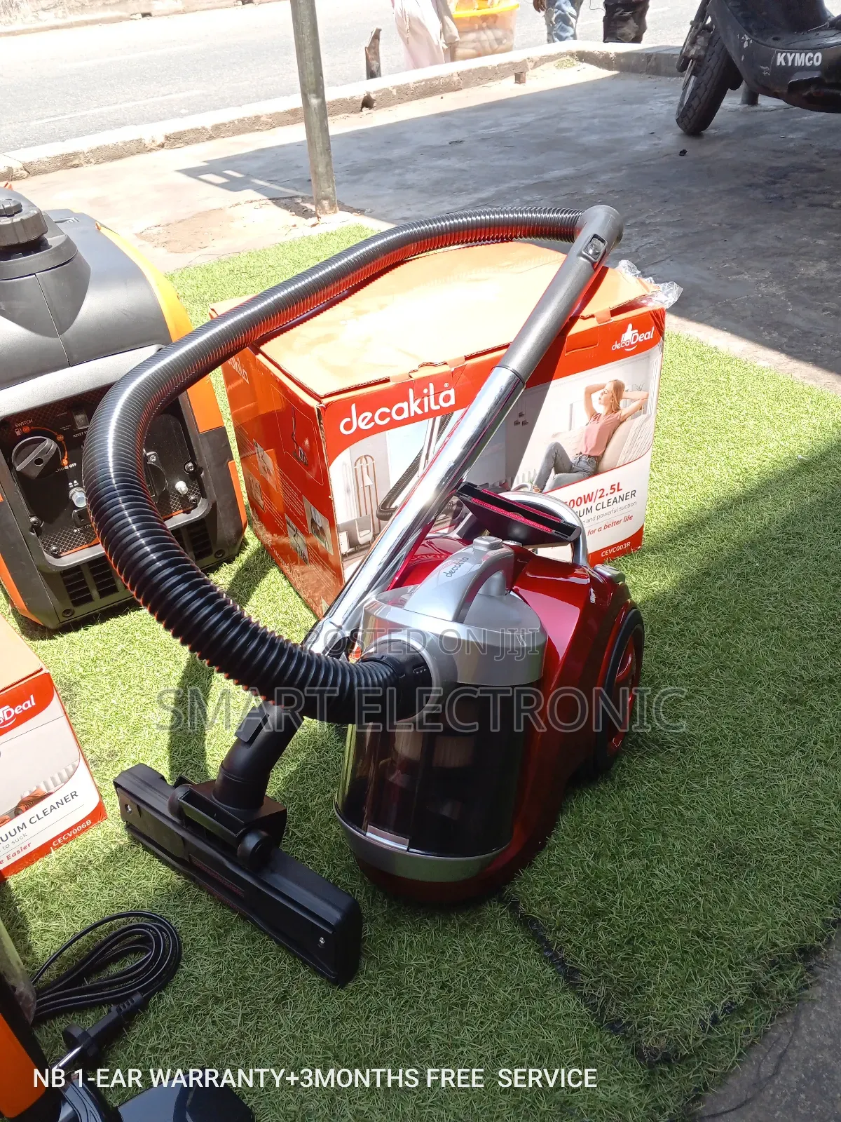 Durable Decakila Vacuum Cleaner 2.5L Vacuum Cleaner 1600W
