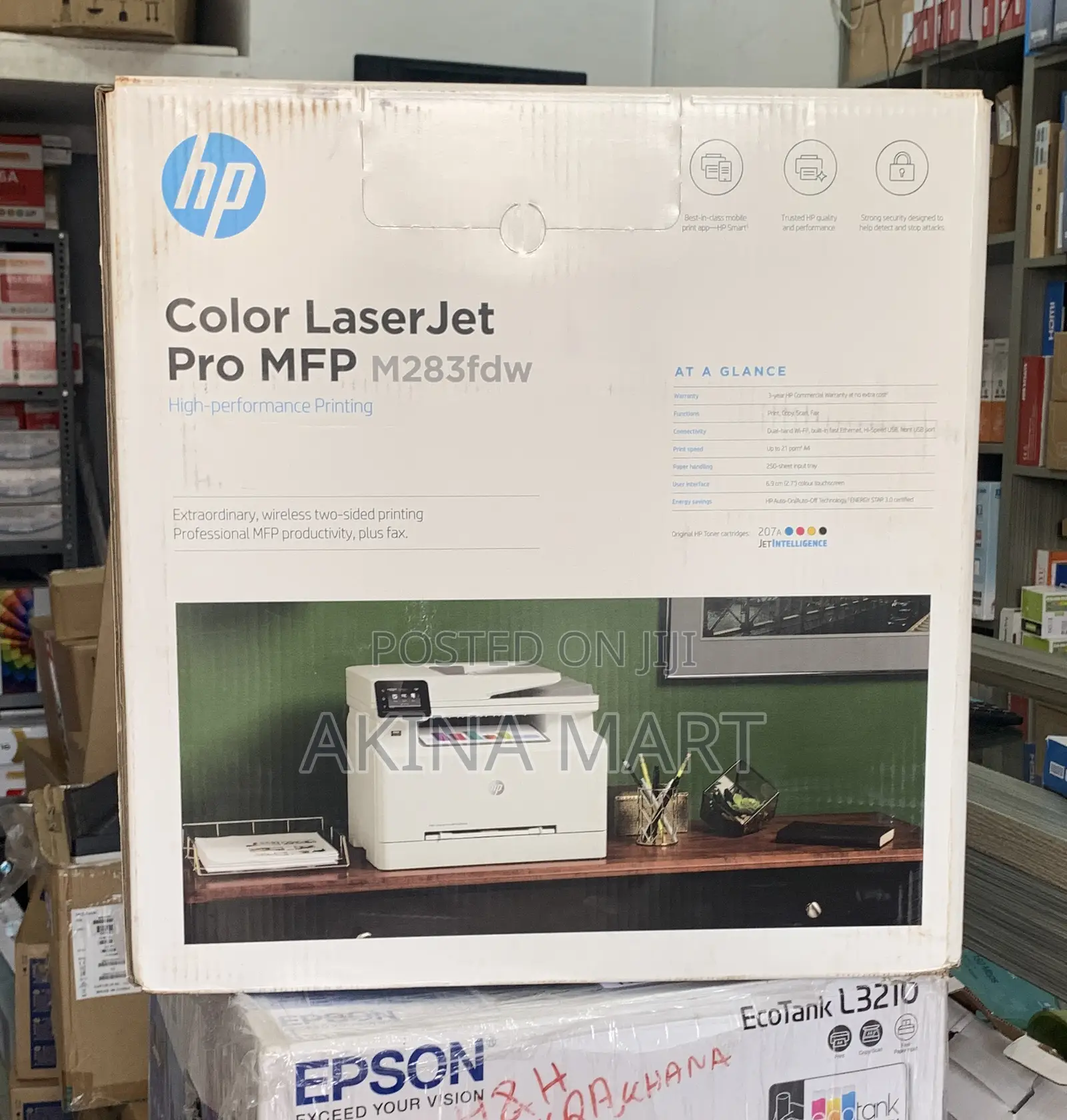 Hp Laser Jet M283fdw Printer Color Laserjet