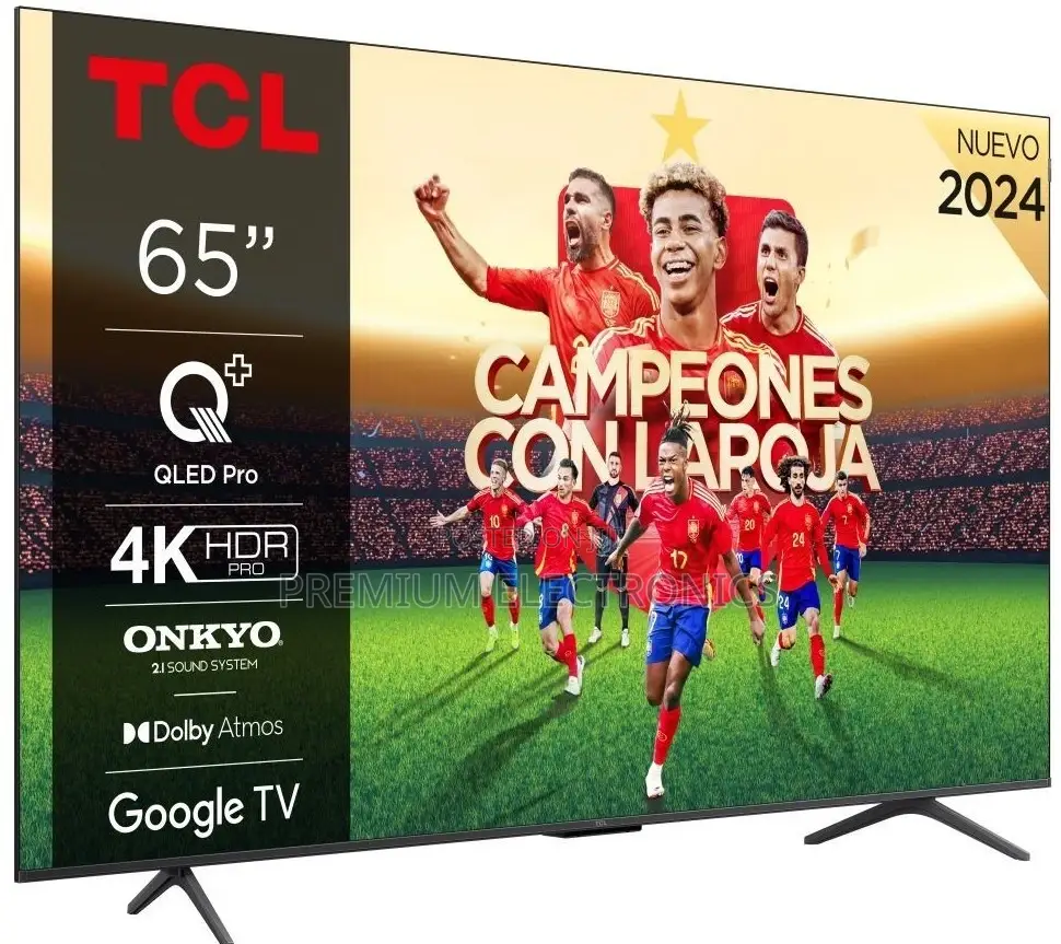 TCL 65" T-Screen Pro, Qled Pro, Google Uhd Smart Tv 65t6d 2026 Model