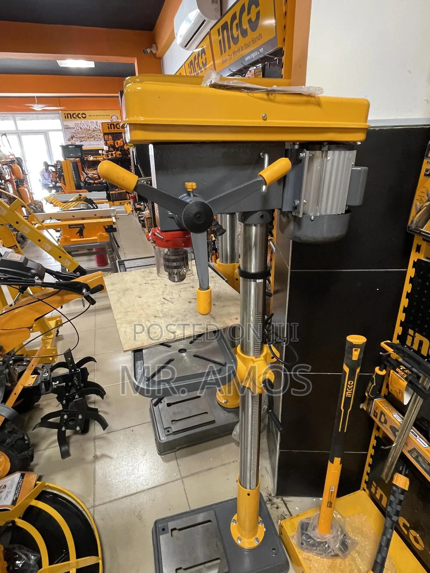 1500 Watts Drill Press With 1pc 6" Table Vice - Dp