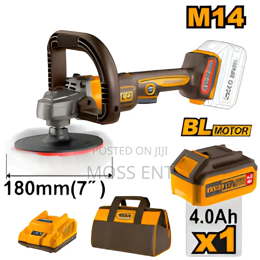 Cordless Polisher 7" 20v + Battery - Apli20181