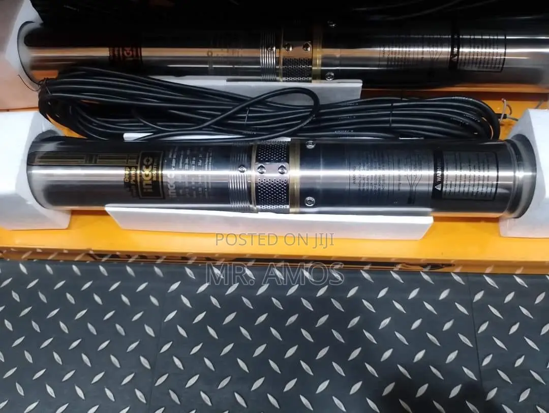 0.5hp Submersible Borehole Pump With 20m Cable - Dwp3701