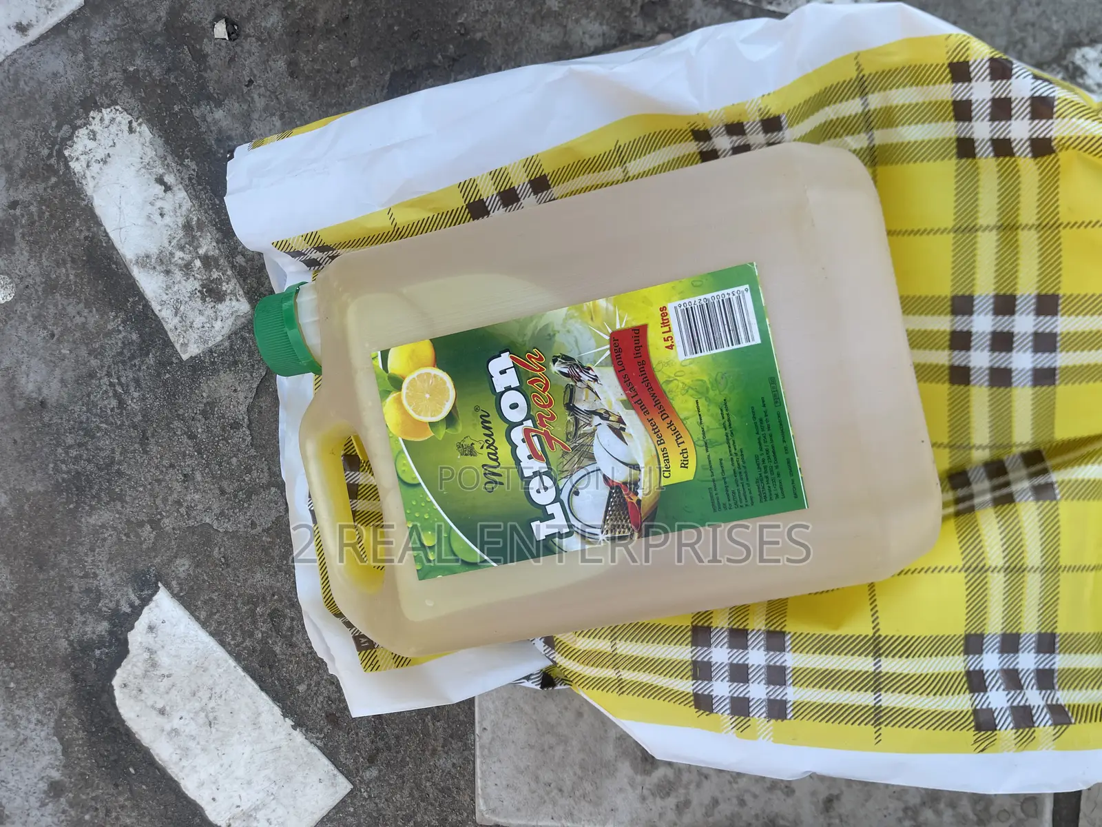 Lemon Fresh Liquid Detergent 4.5L