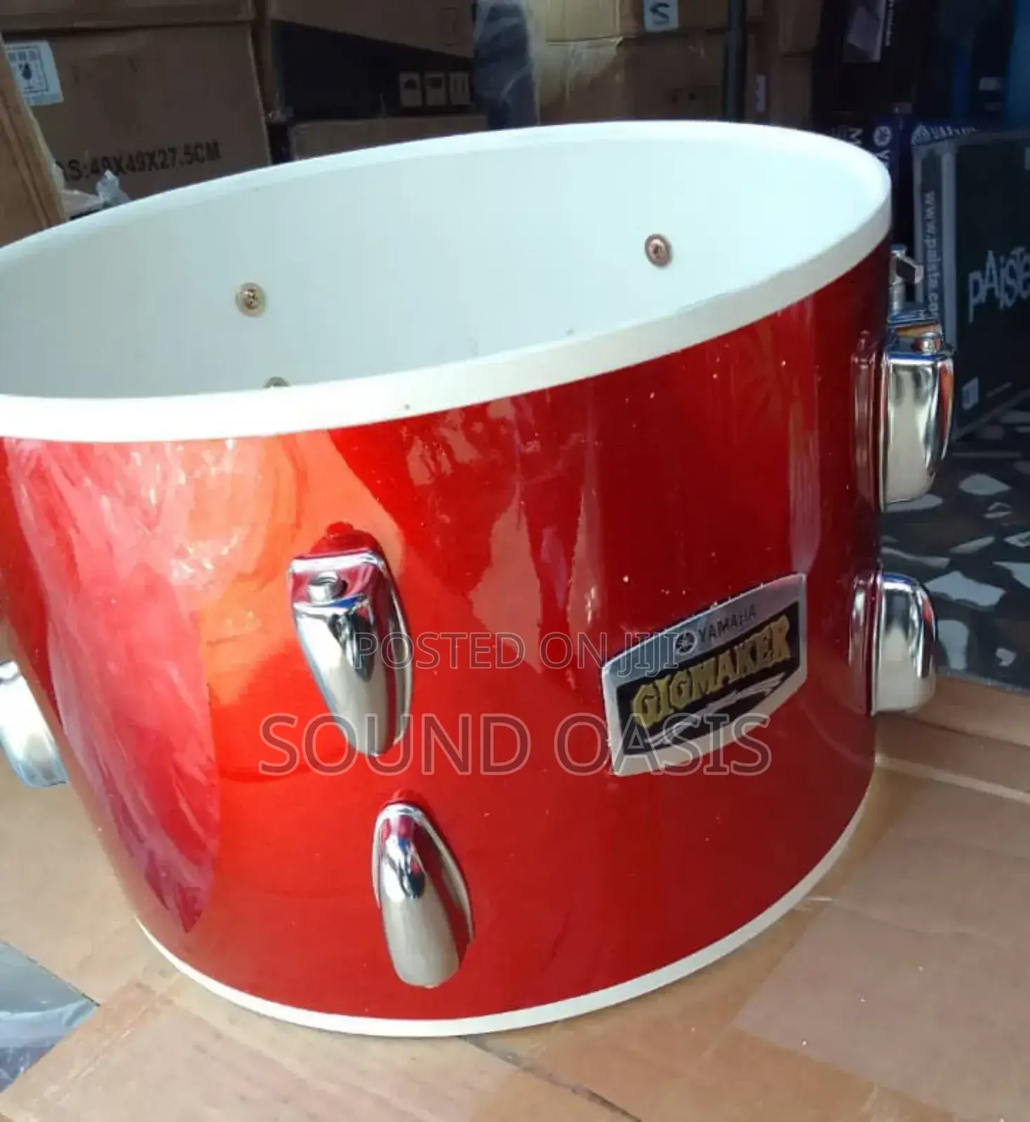 Yamaha Gig-maker 5-piece Drumset Red-wine