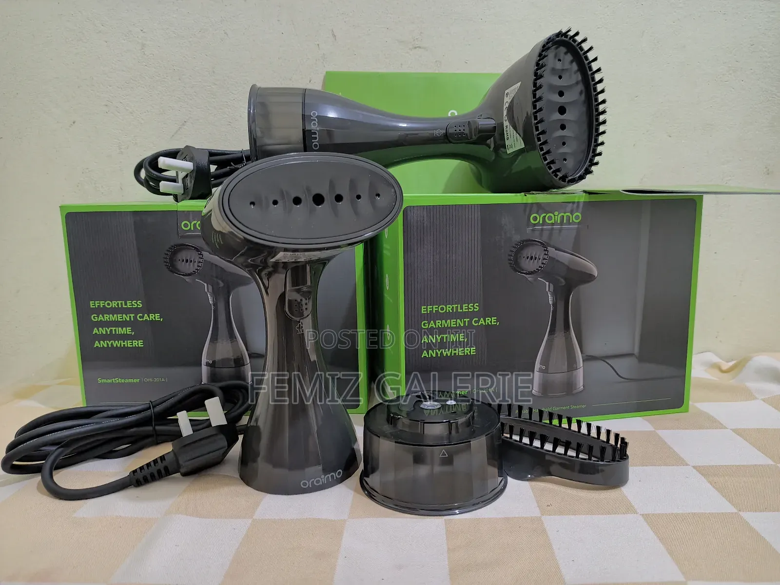 Oraimo Smart Steamer 1500w Handheld Garment Steamer
