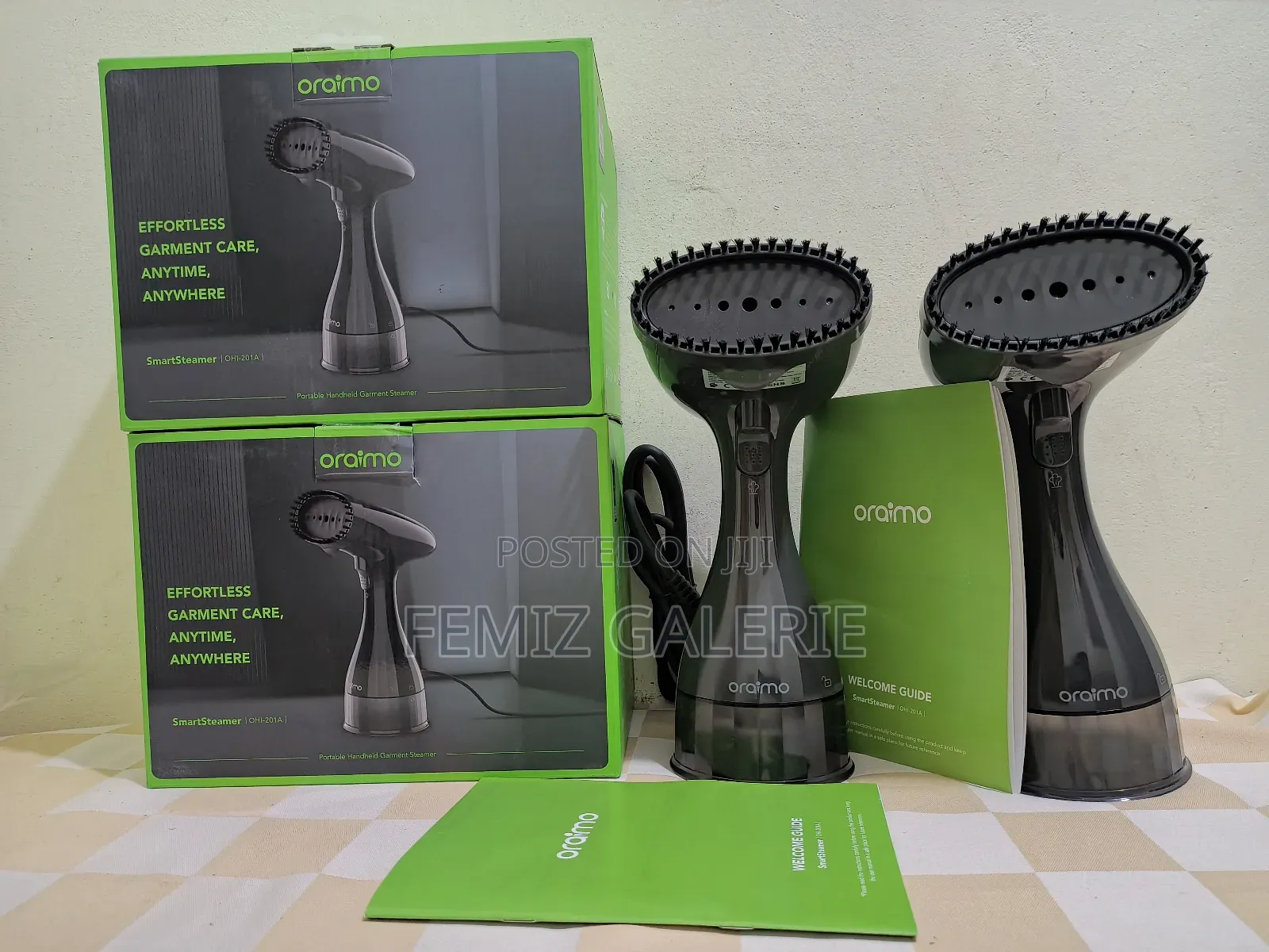 Oraimo Smart Steamer 1500w Handheld Garment Steamer