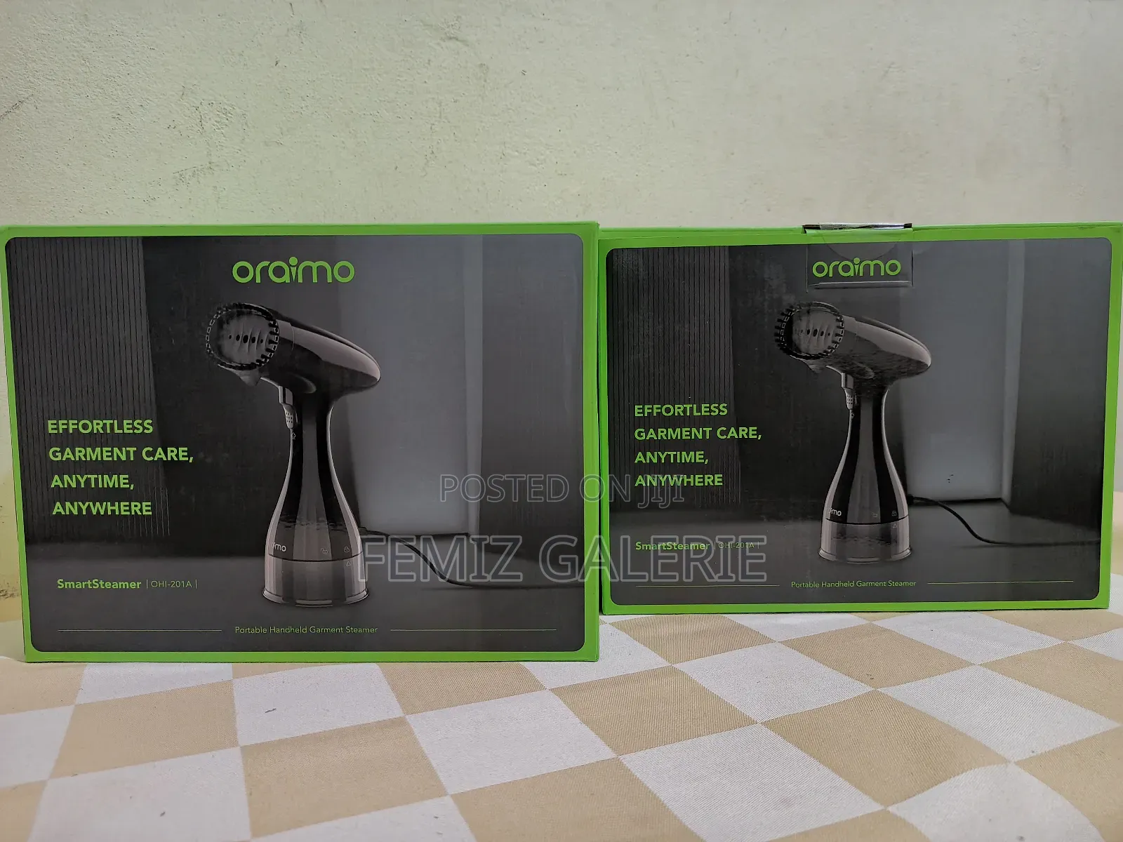 Oraimo Smart Steamer 1500w Handheld Garment Steamer