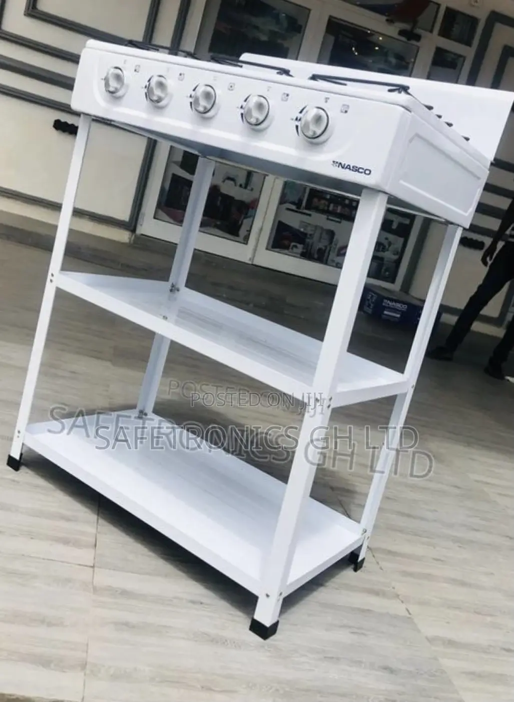 Sealed in Box Nasco White 4 Gas Stove Burner 