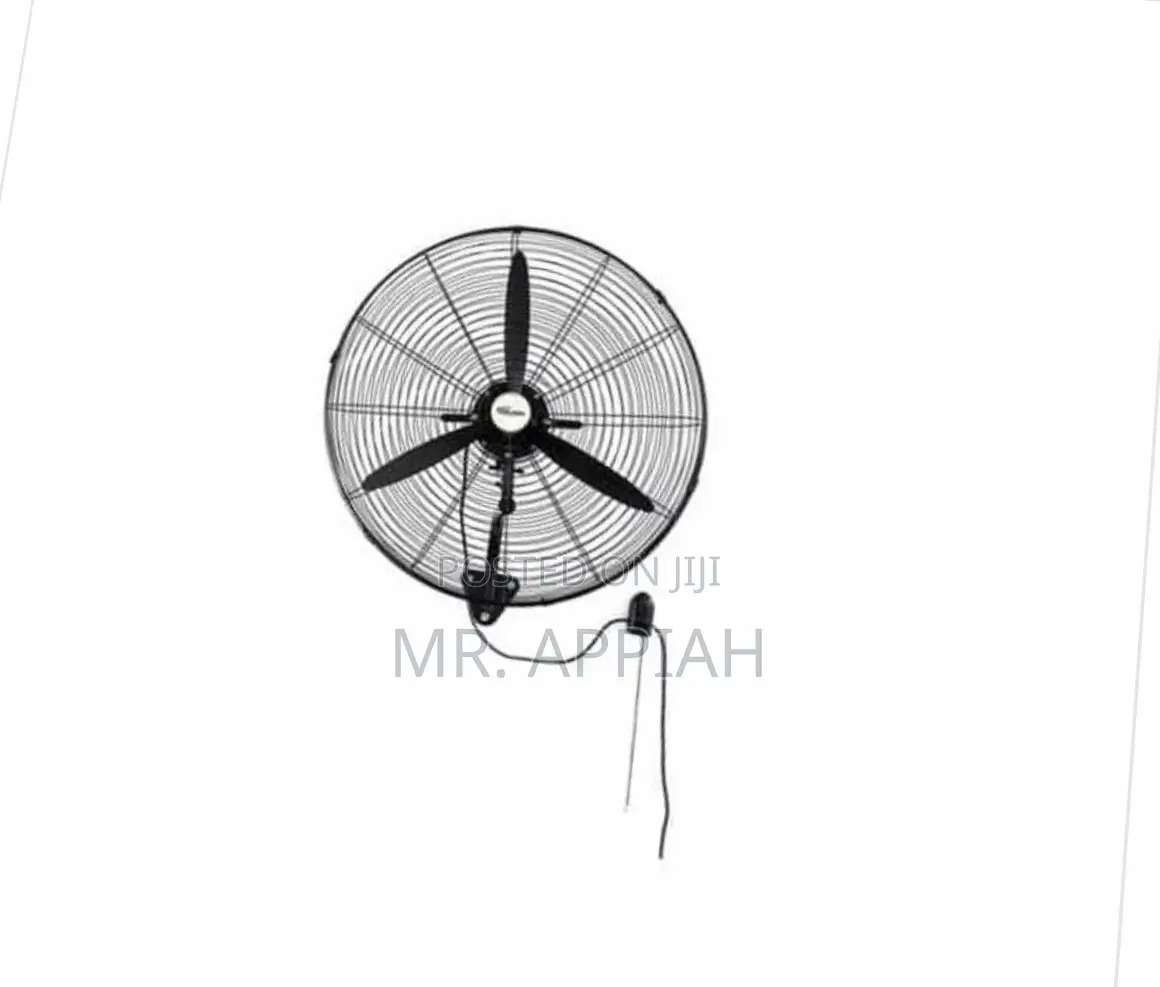 Purchase Industrial 26” Electric Wall Fan(Black).