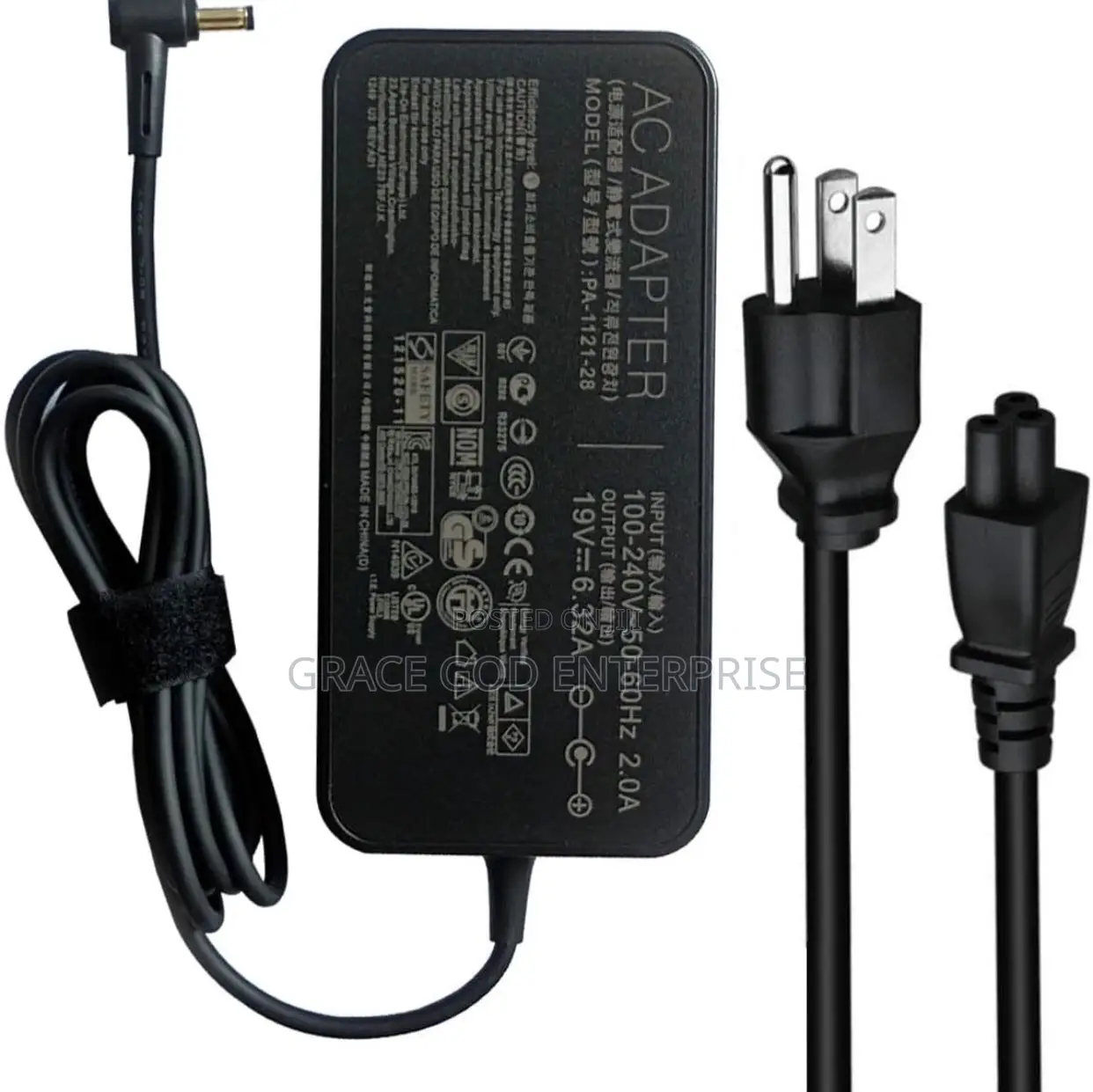 Original Asus ROG 120W Laptop AC Charger