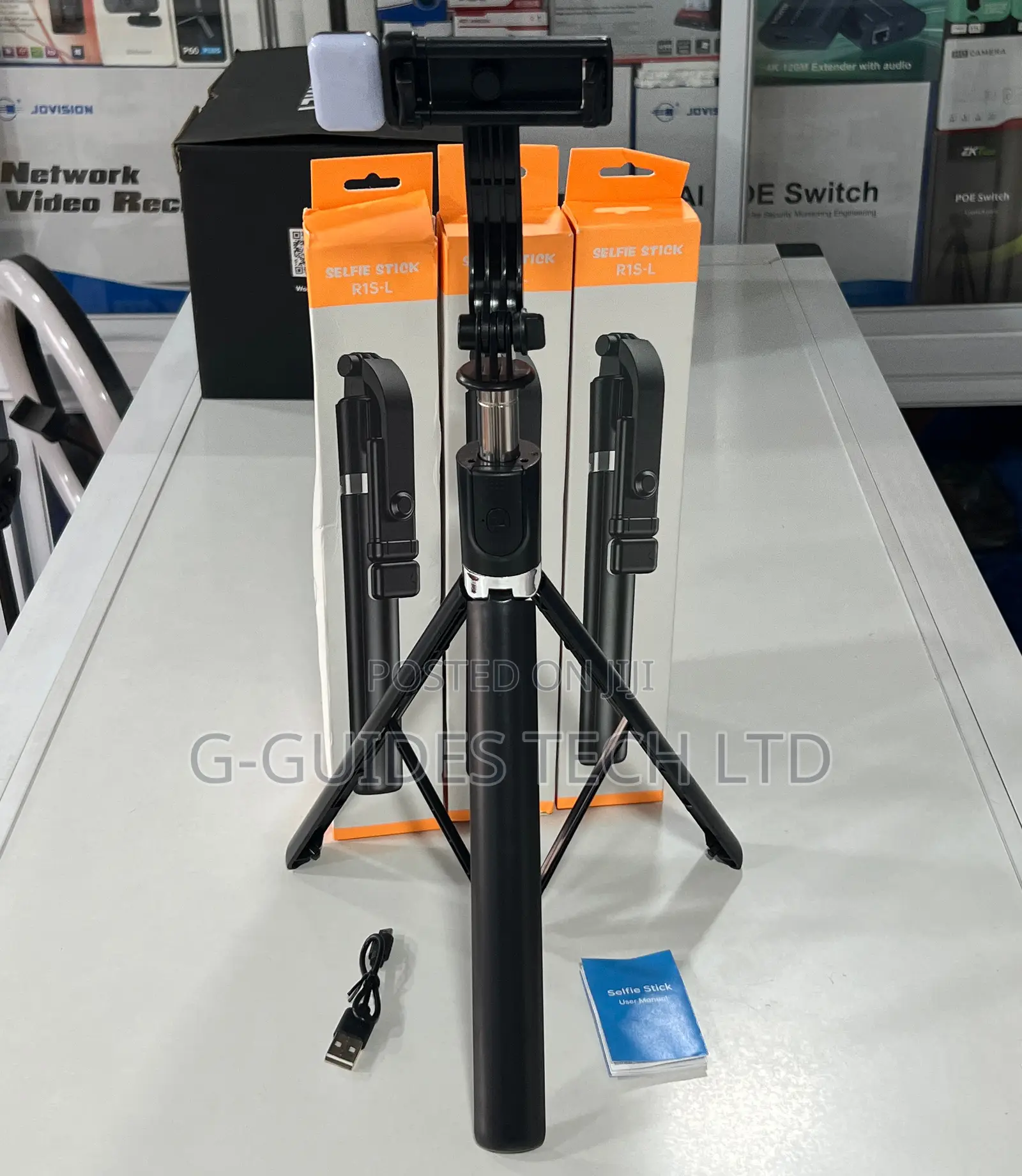 Selfie Stick With Led Light, R1s-L Selfie Stick