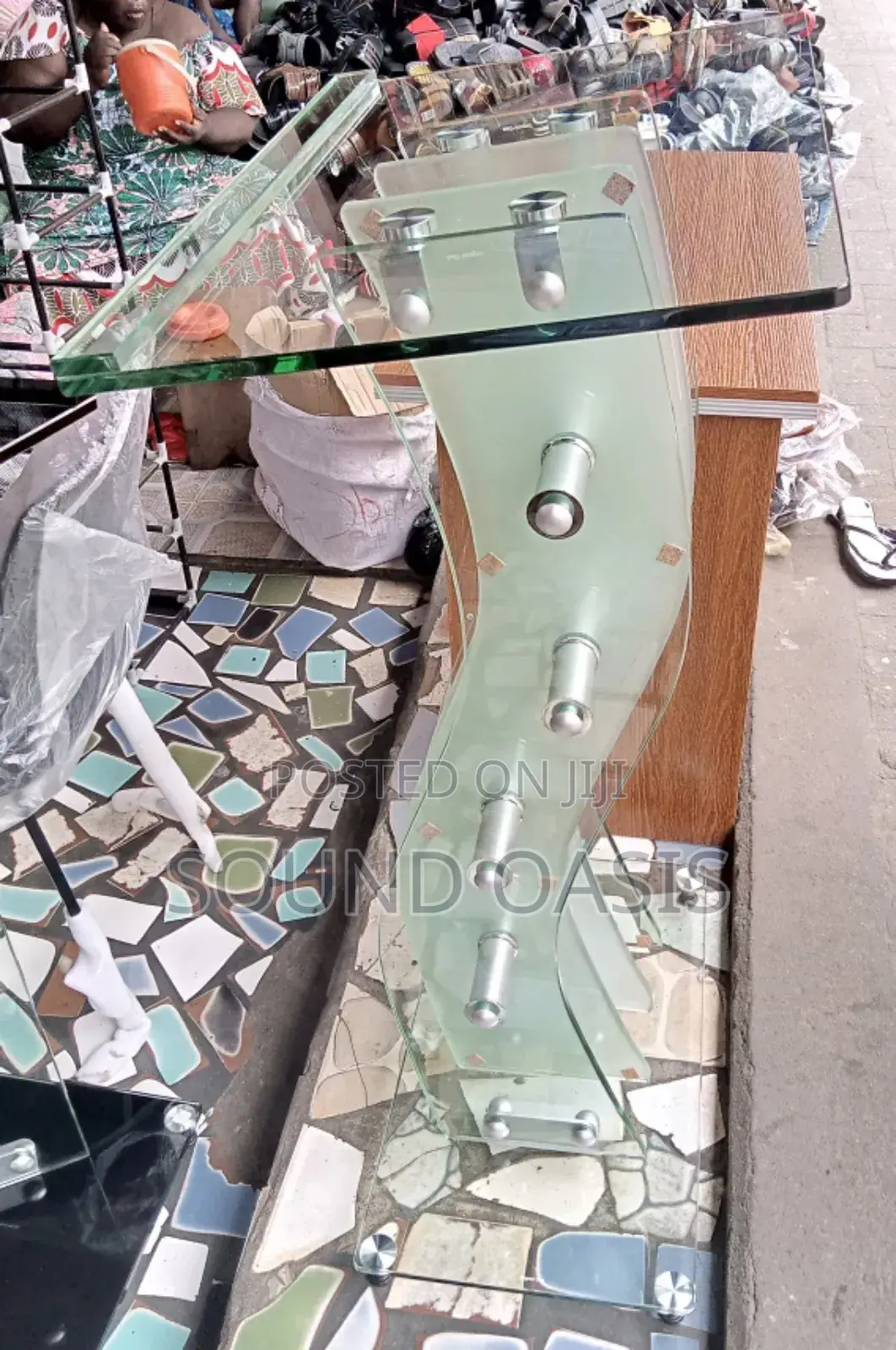 Professional Plain Foreign Glass Pulpit