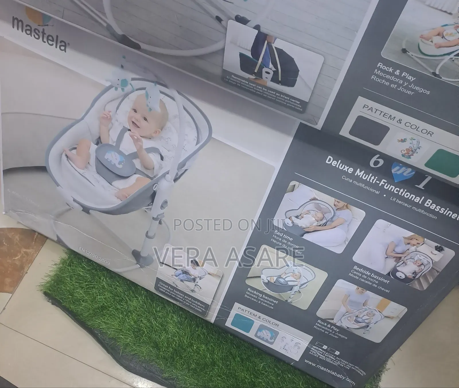 Baby Rocker and Bassinet 6in1