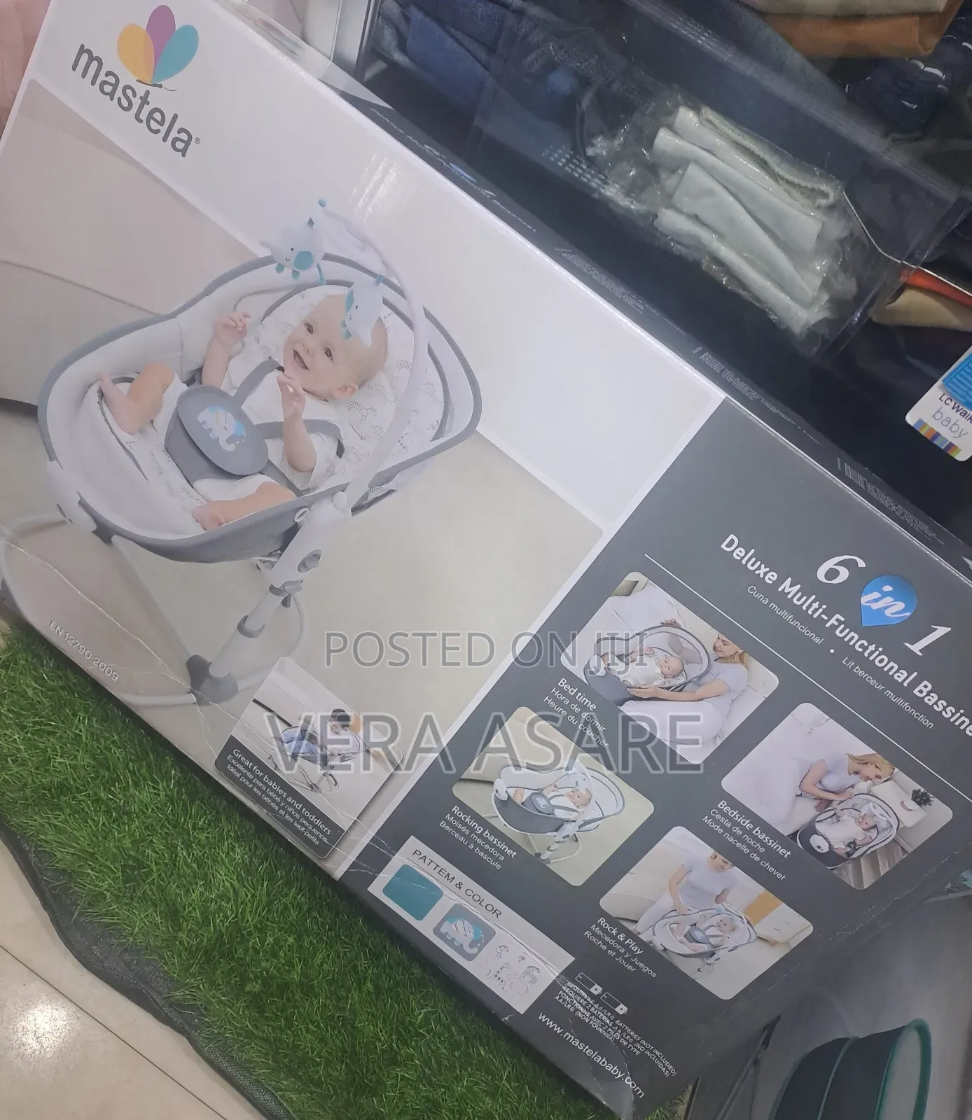 Baby Rocker and Bassinet 6in1