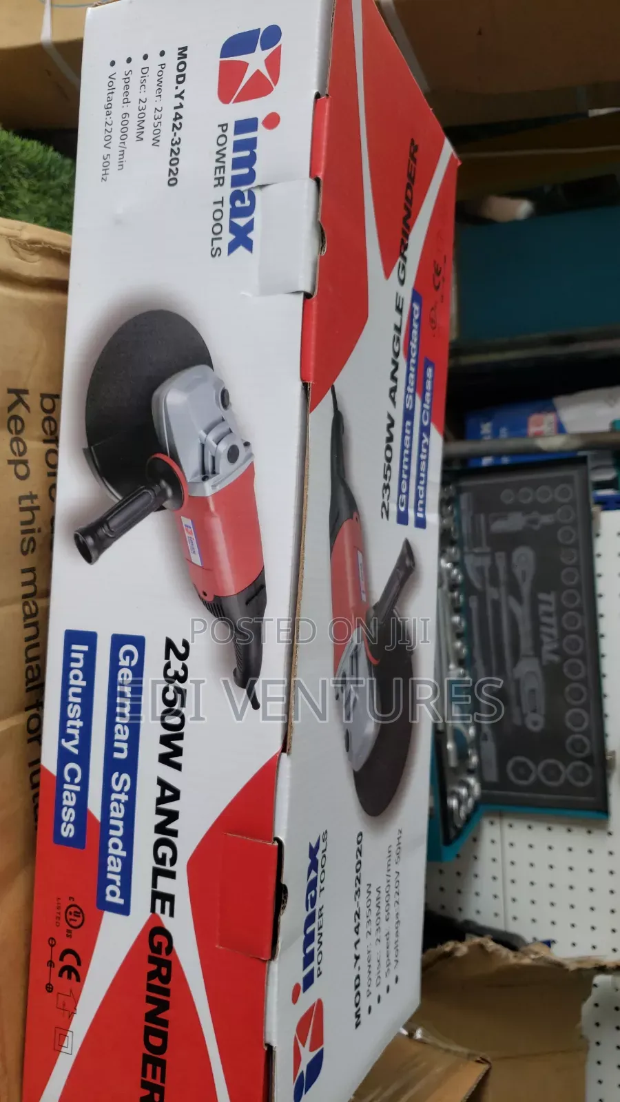 Imax 2350W Angle Grinder German Standard (Industry Class)