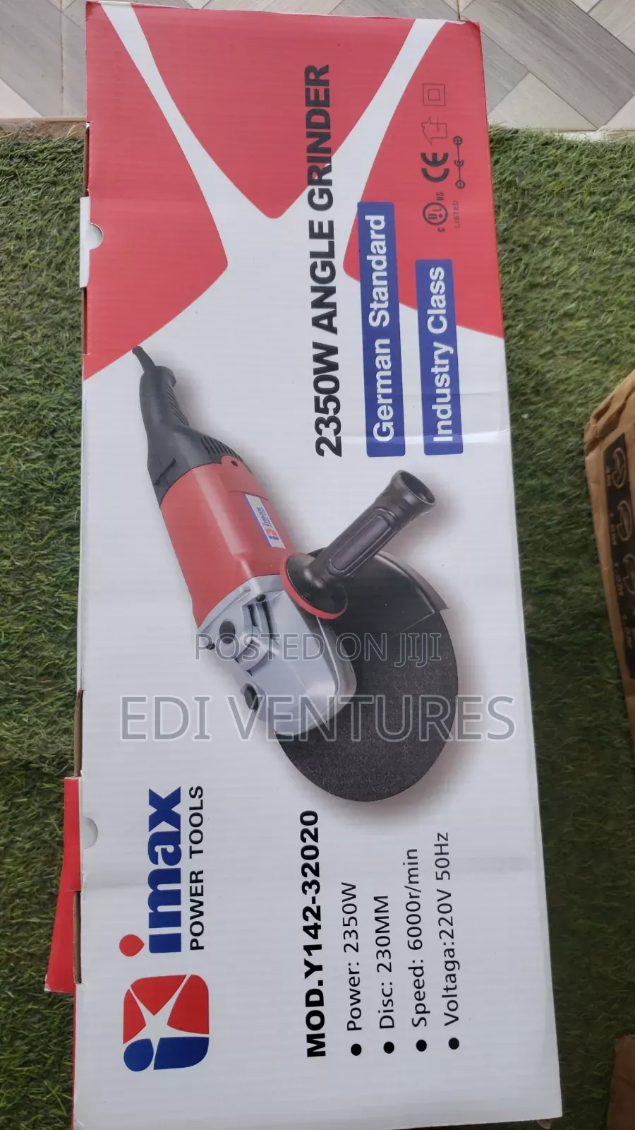 Imax 2350W Angle Grinder German Standard (Industry Class)
