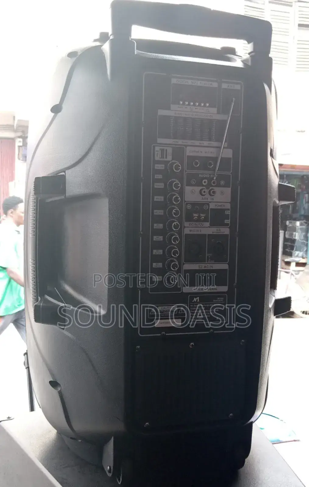 N1 Quality Rechargeable Bluetooth Speaker With Two Mics