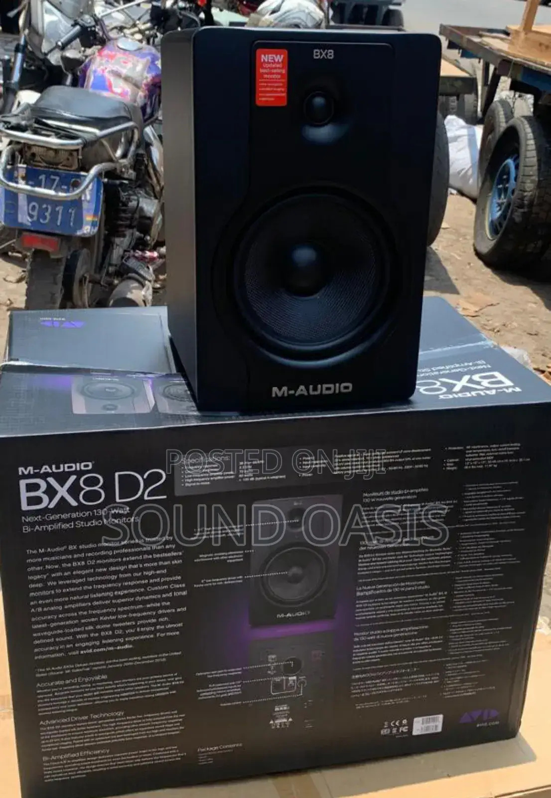 M-Audio Bx8 D2 Active Studio Monitors