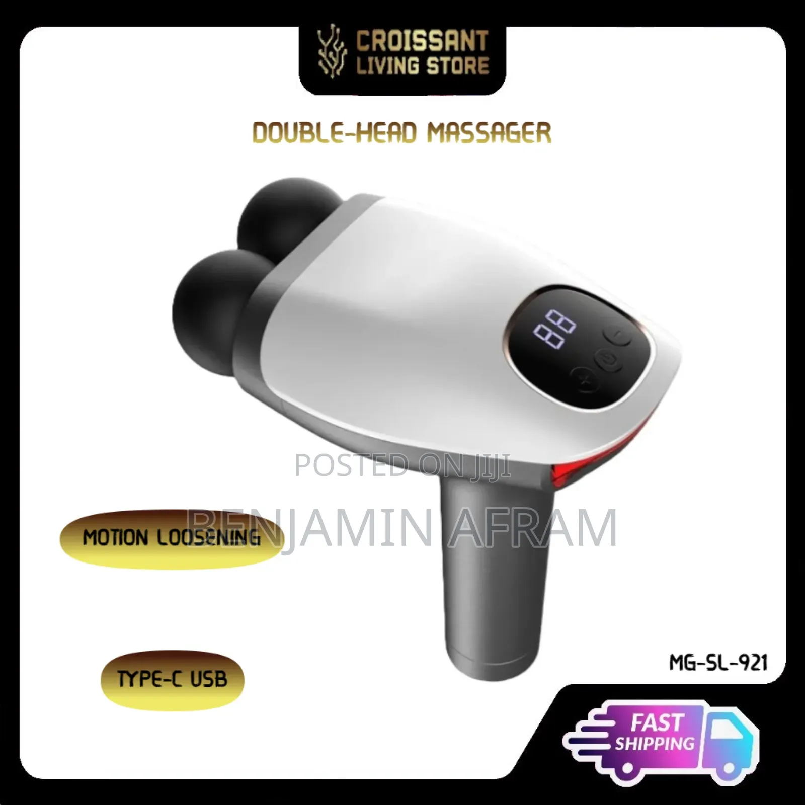 Feel Comfortable With Double Head Massager