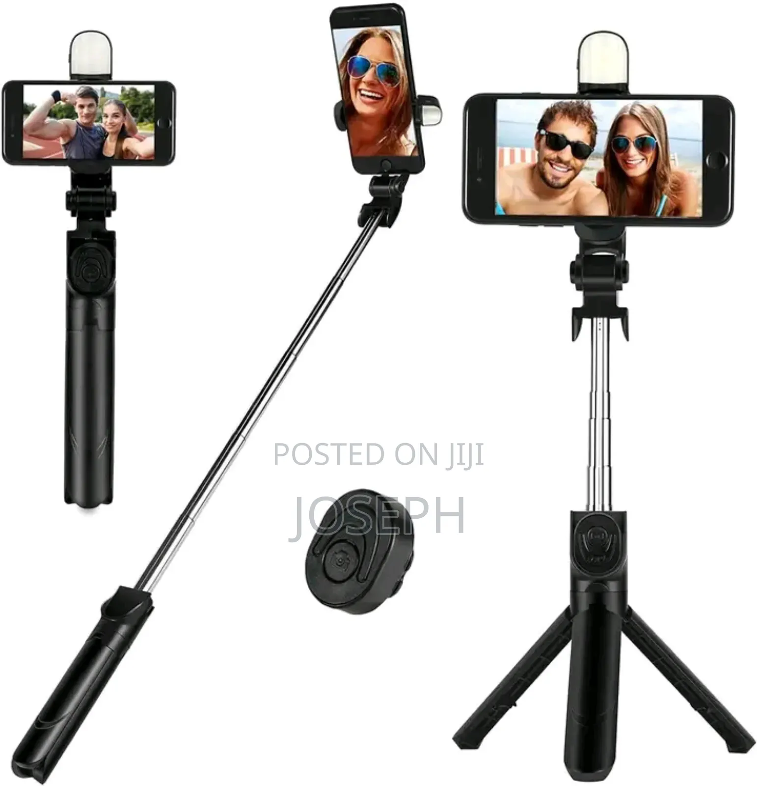 Selfie Stick With Light