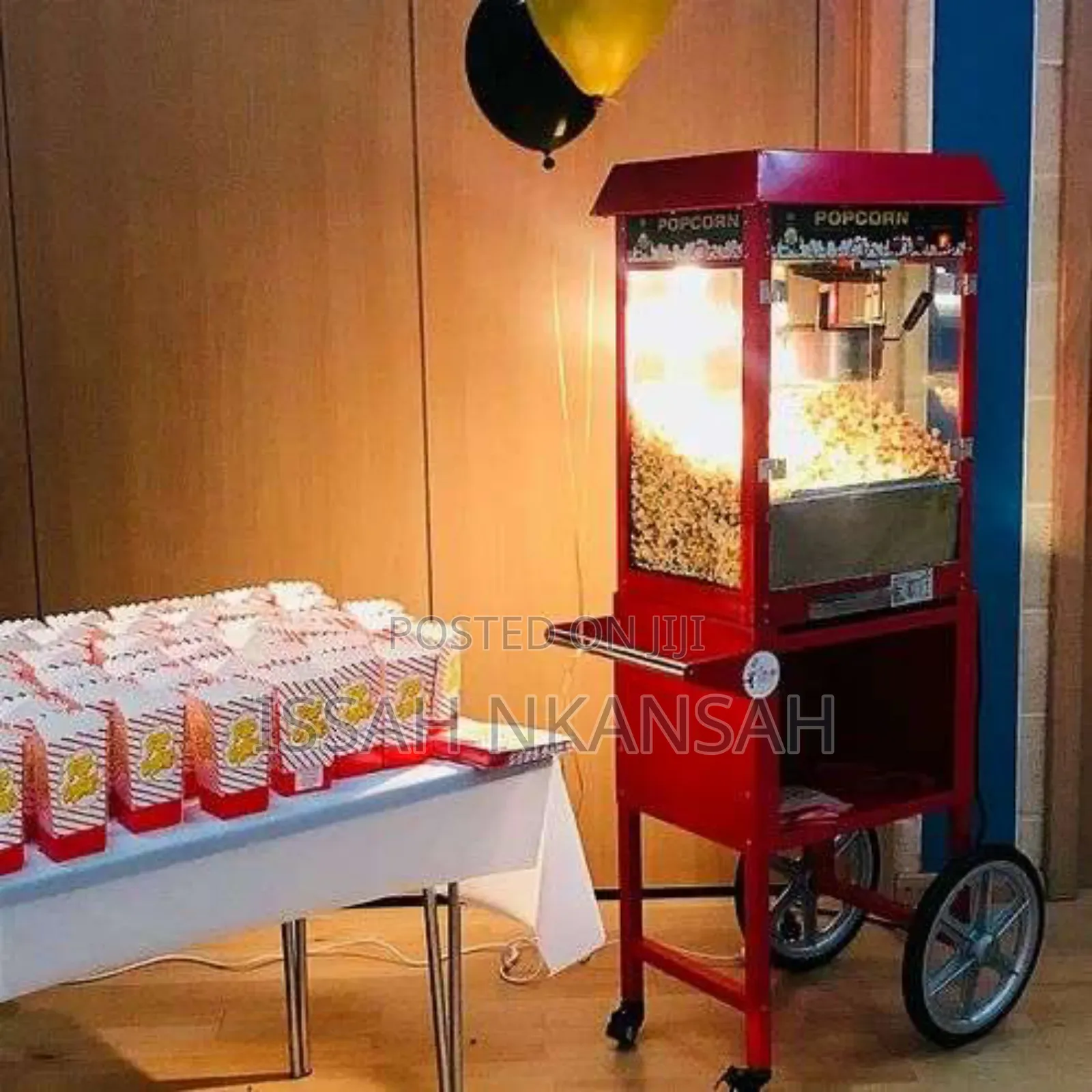 Popcorn Machine With Wheels