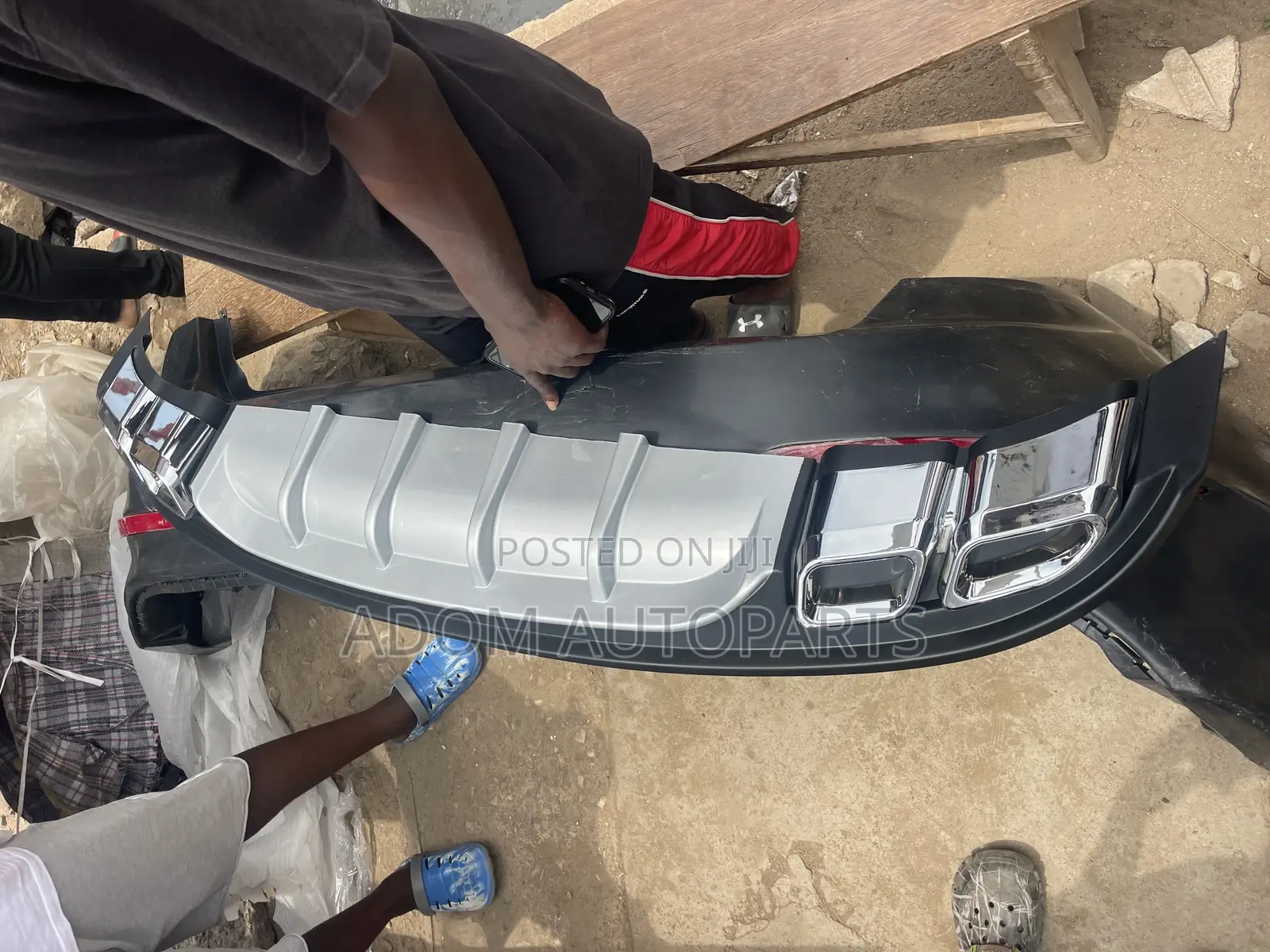 Hyundai Elantra Back Bumper Diffuser 2017 2018