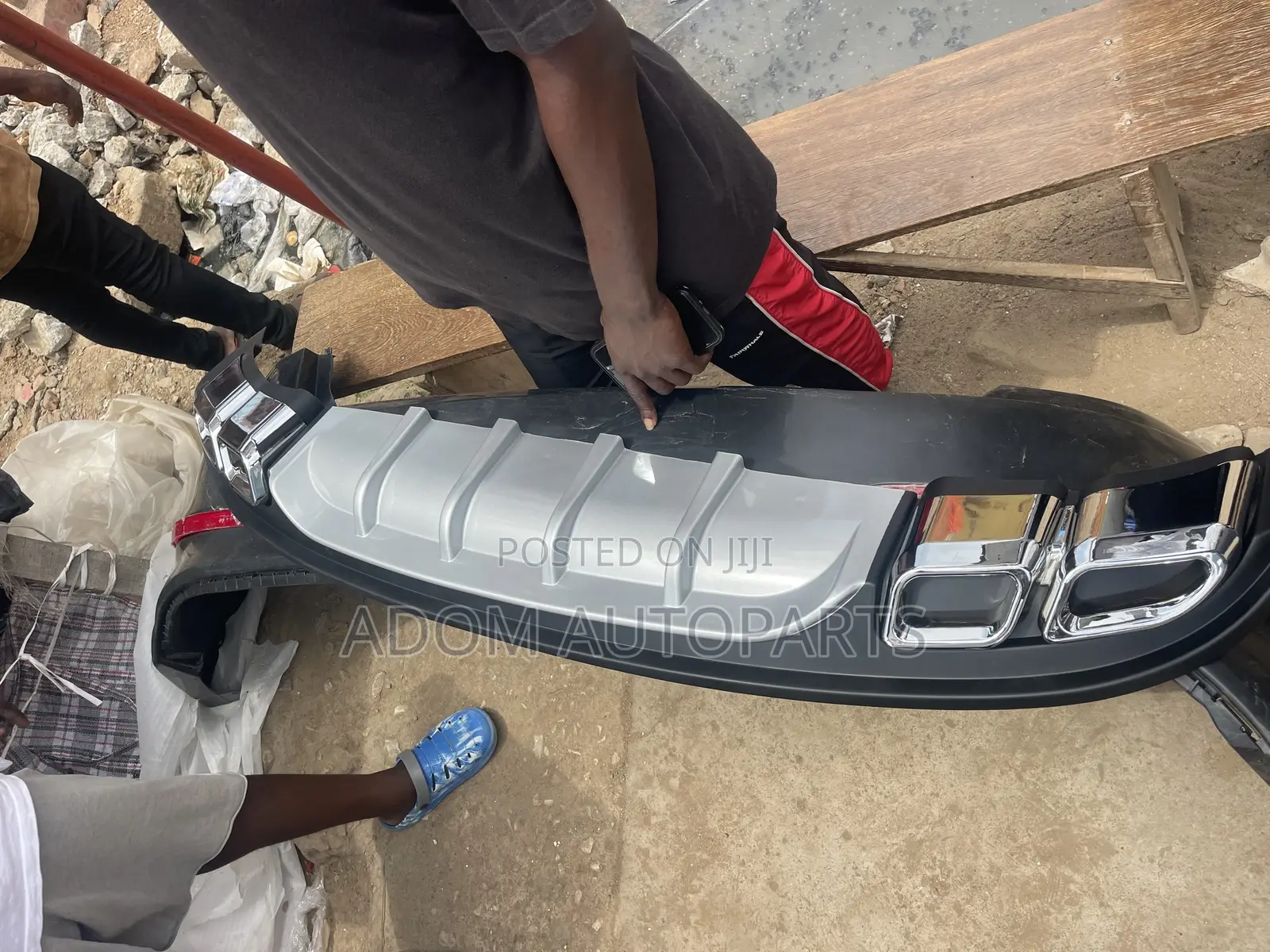Hyundai Elantra Back Bumper Diffuser 2017 2018