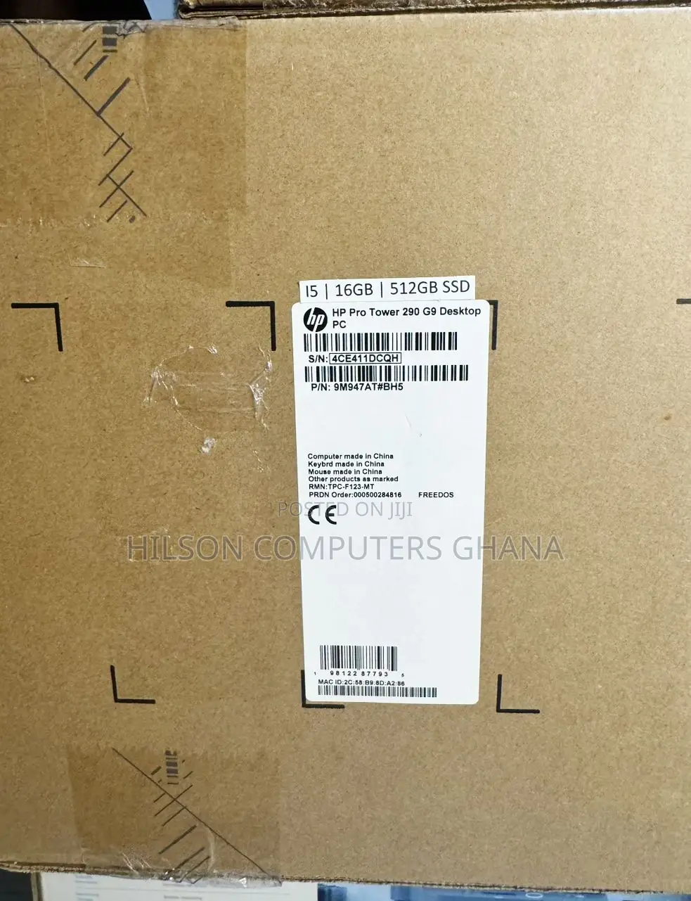 New Desktop Computer HP 290 G9 All-in-One 16GB Intel Core i5 SSD 512GB