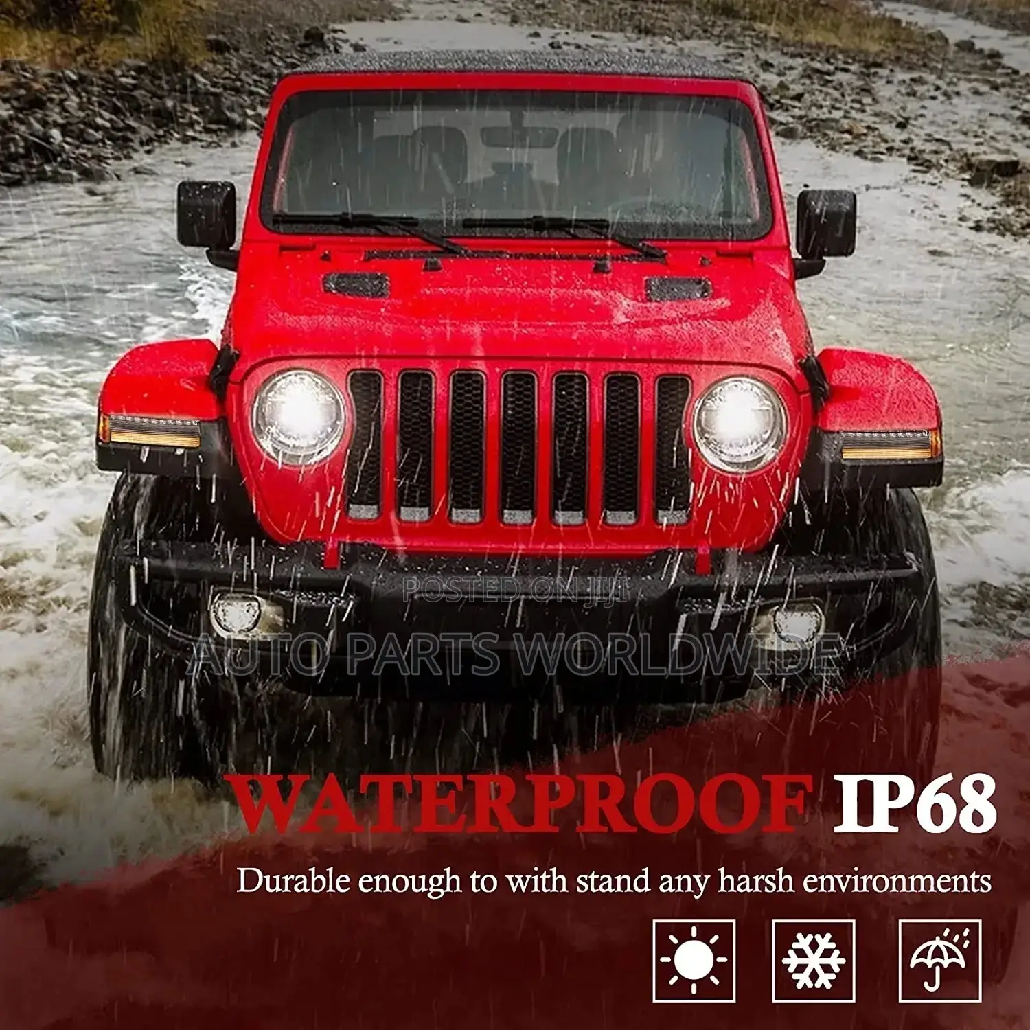 Jeep Wrangler Fender Lights 2018-2022
