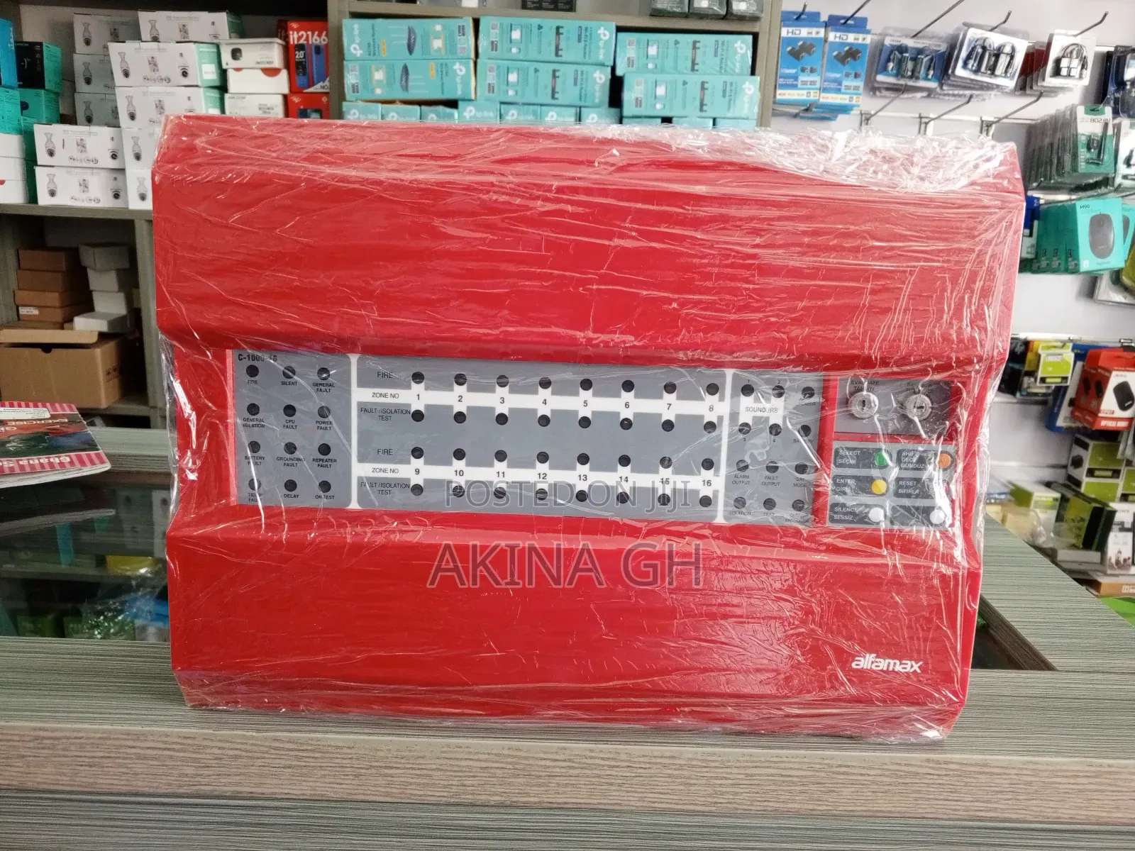 Alfamax 16 Zone Conventional Fire Alarm Panel