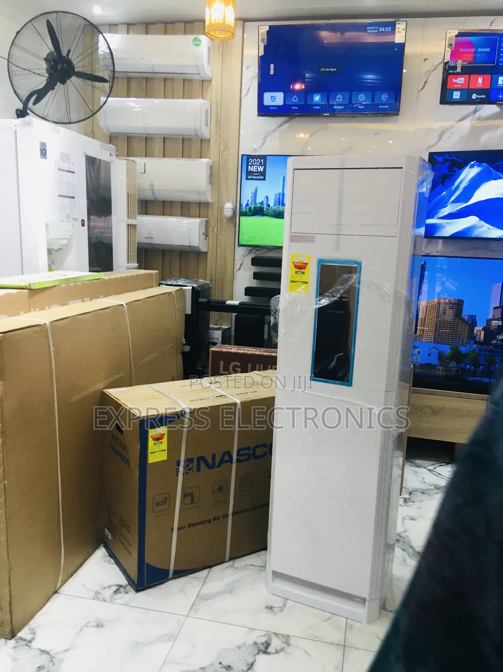 Highly Recommended Fresh Air Con Split R410 Floor Back 5hp