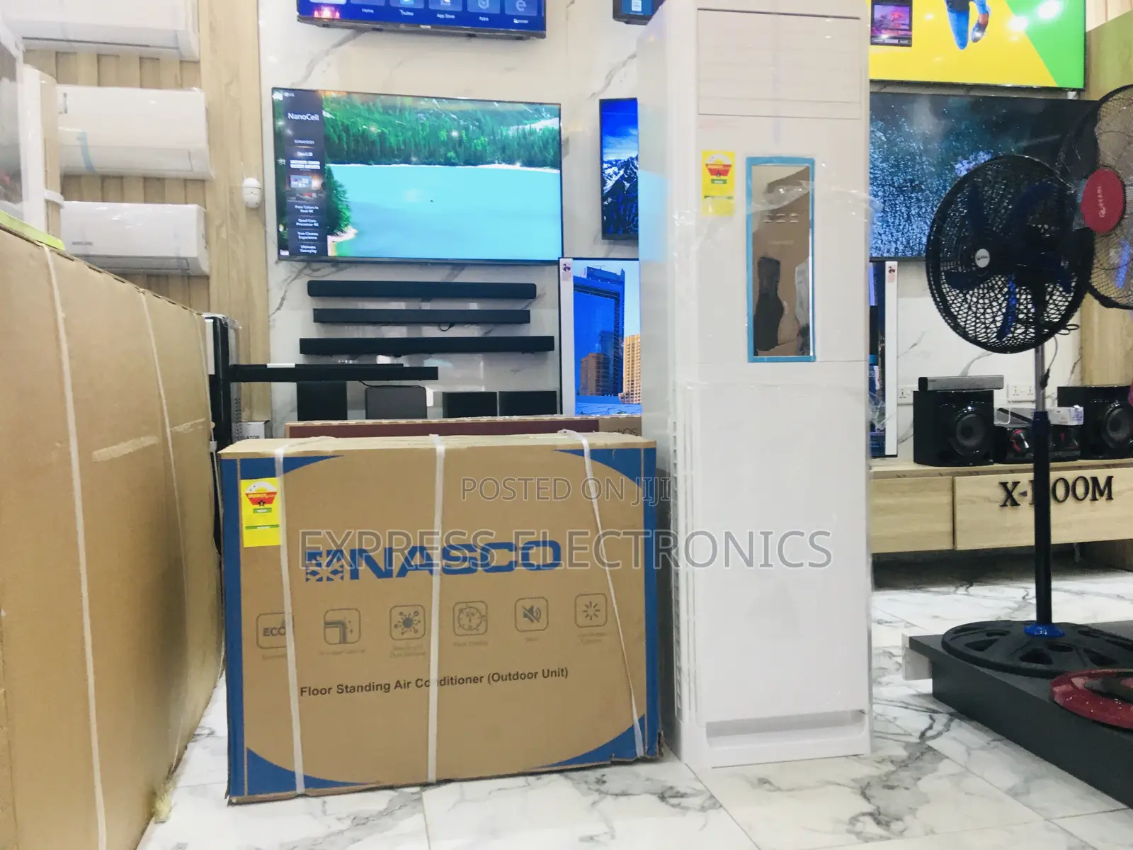 2.5hp Split R410 Gas Floor Standing AC Nasco