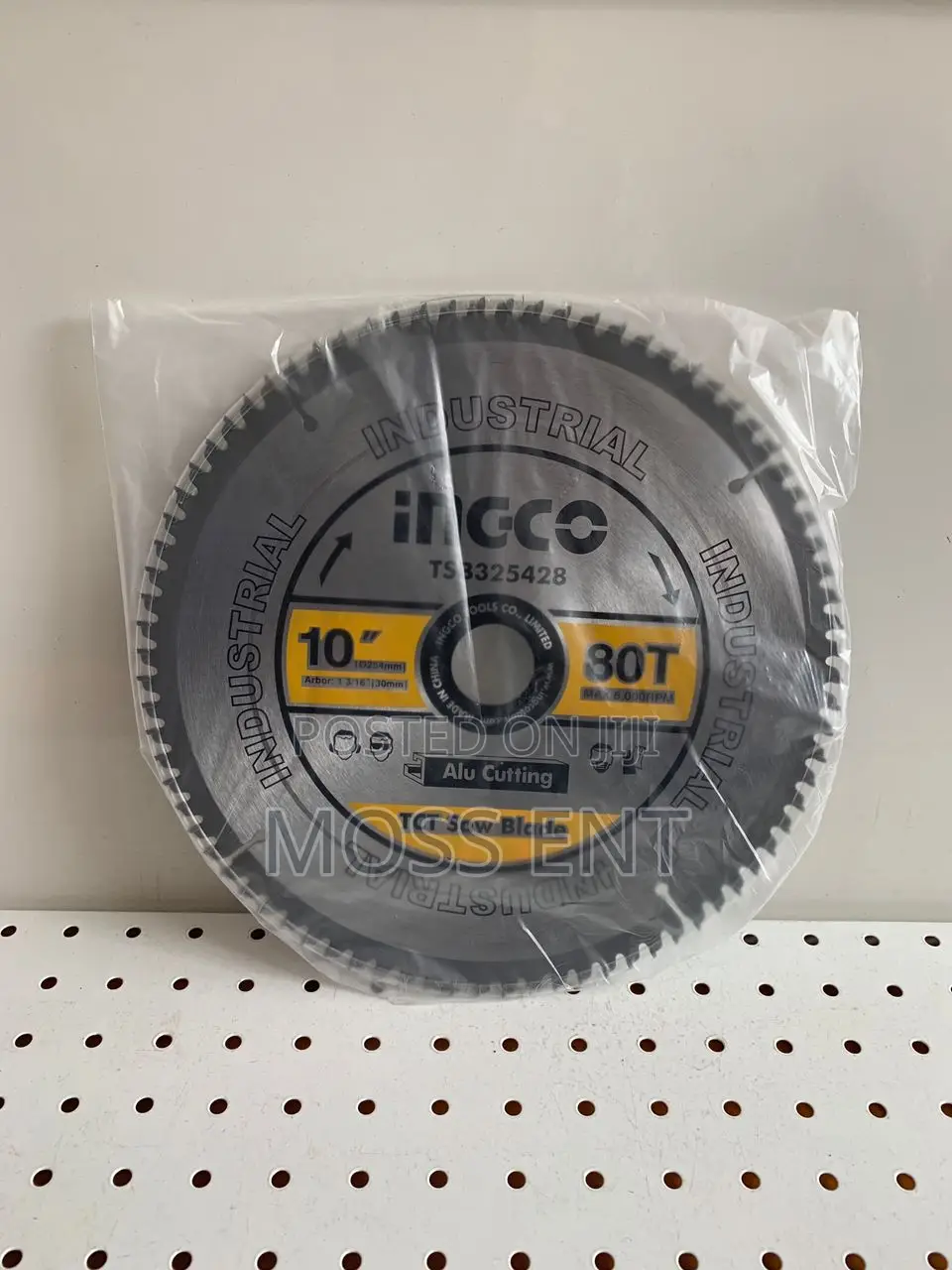 Ingco Saw Blade for Bm2s180017 10" Cutting Alum - Tsb325428