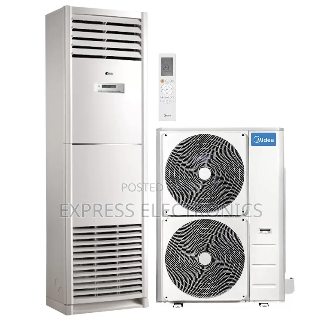 High Density Split R410 Gas Midea Floor Standing 5hp