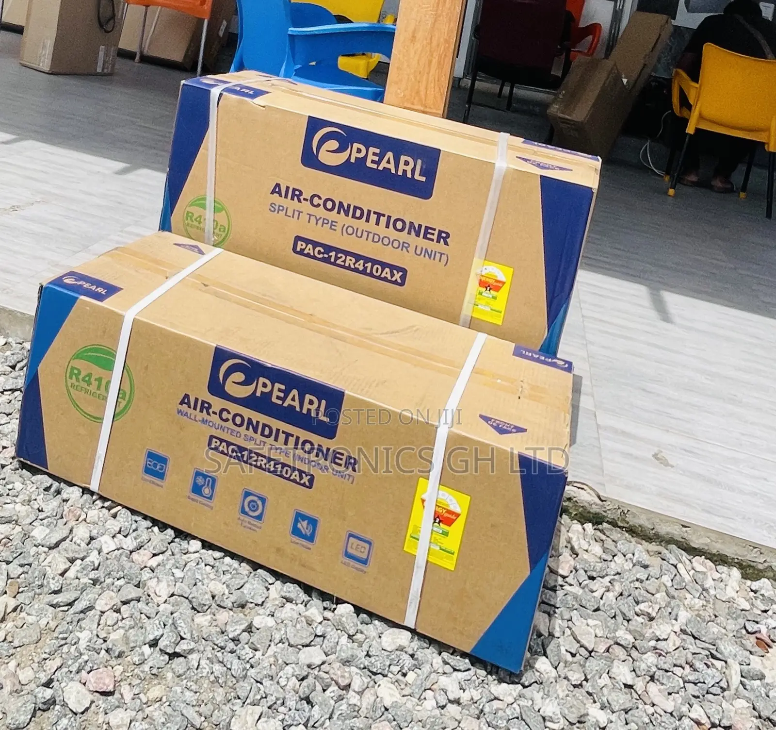 Auto Restart Pearl 1.5hp Split Type R410 Airconditioner
