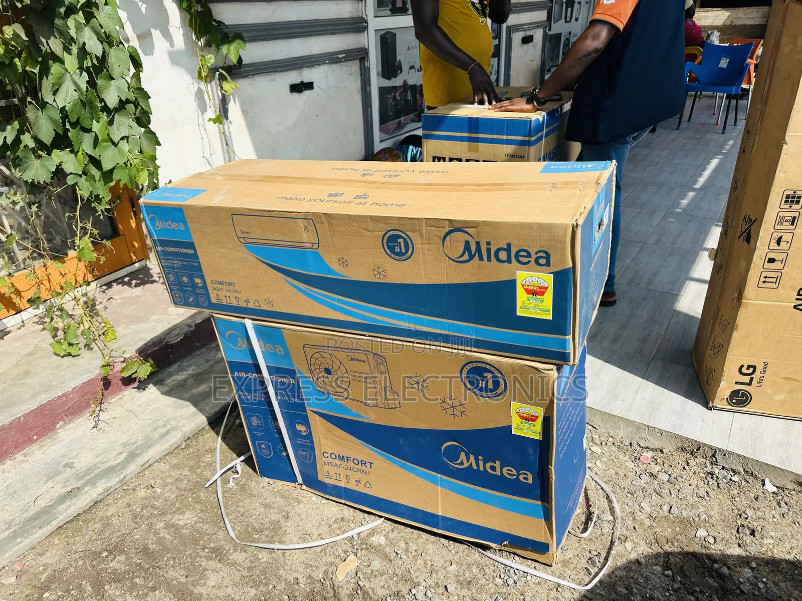 1.5hp ) Split R410 Gas Midea AC