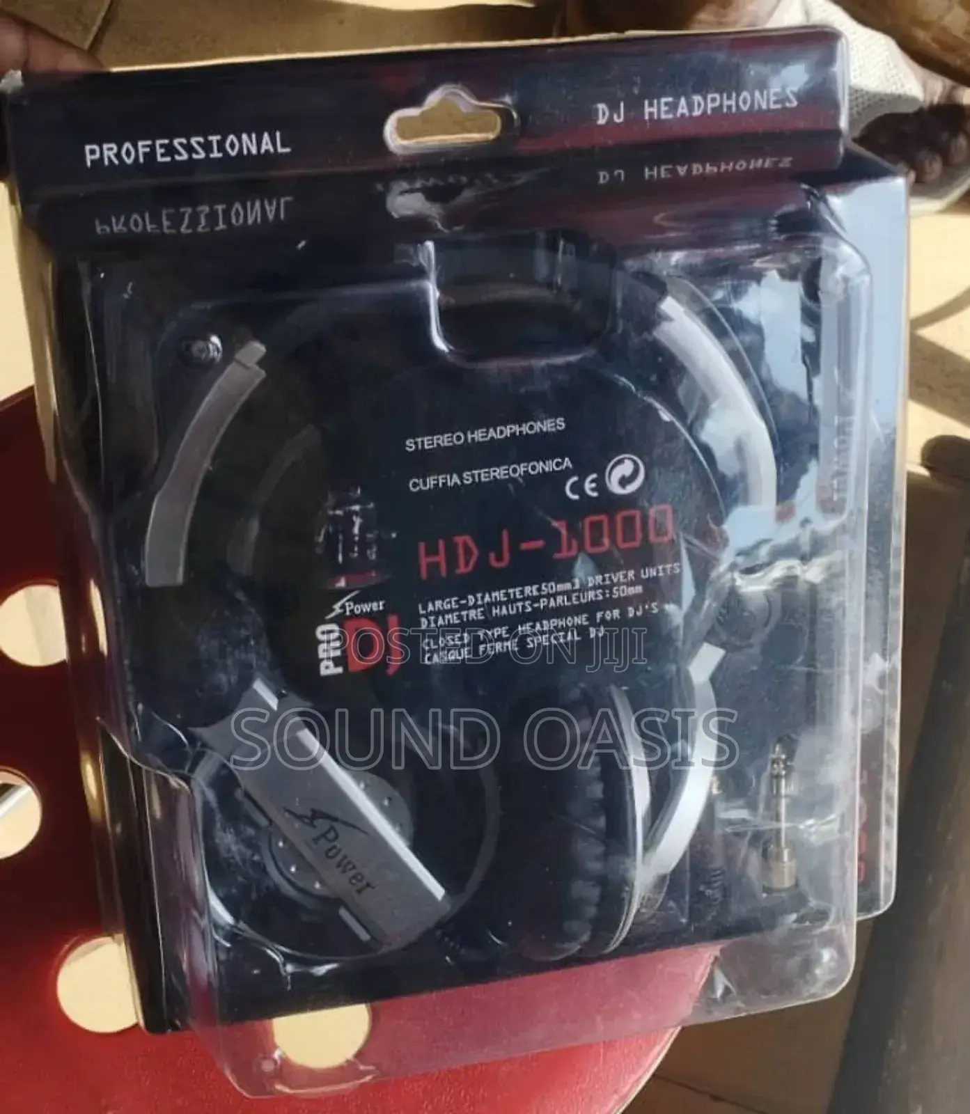 Power HDJ1000 DJ Headphones