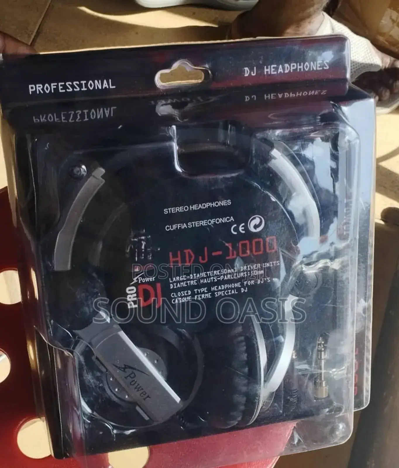 Power HDJ1000 DJ Headphones