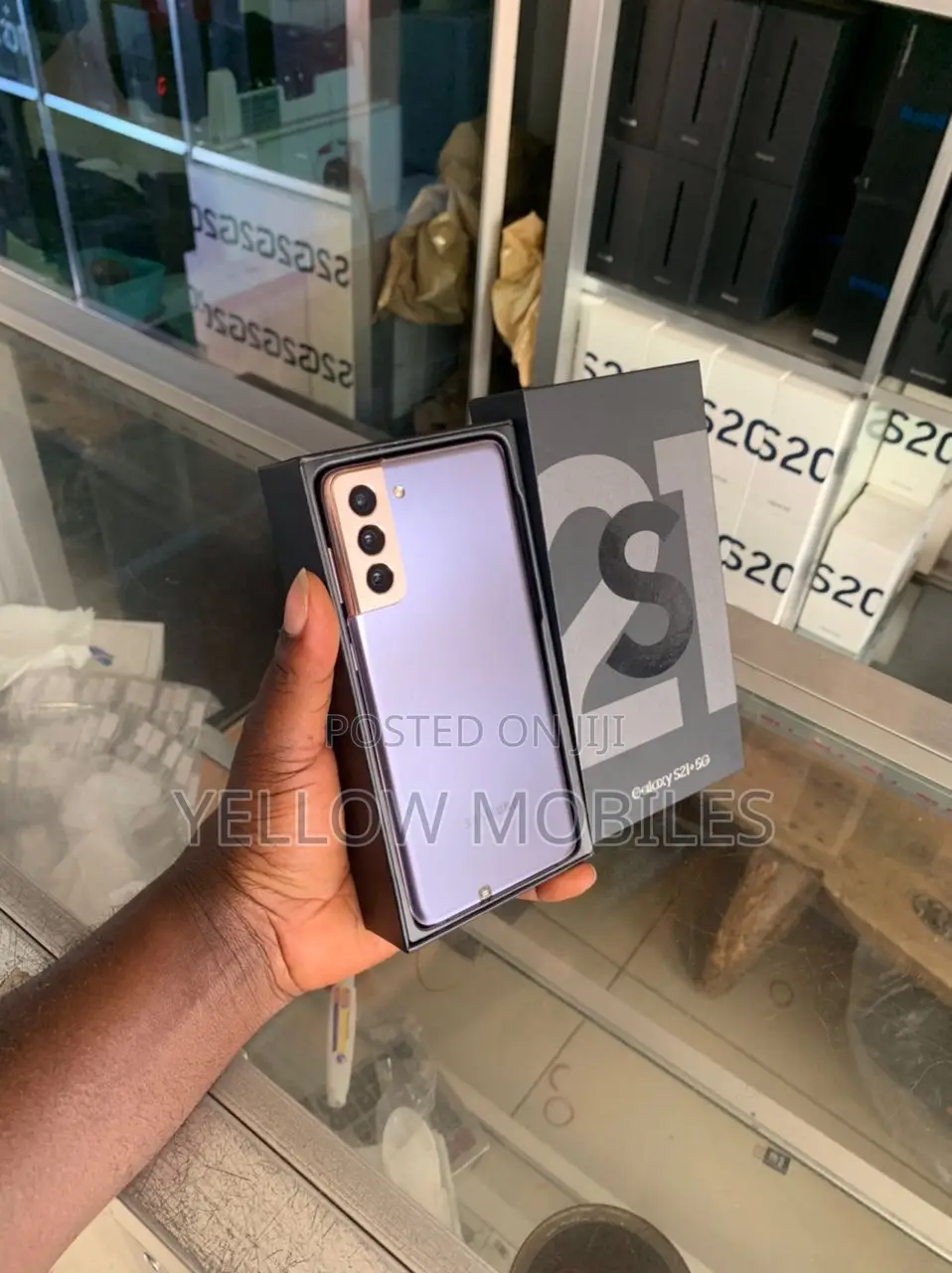 New Samsung Galaxy S21+ 5G 128 GB Blue